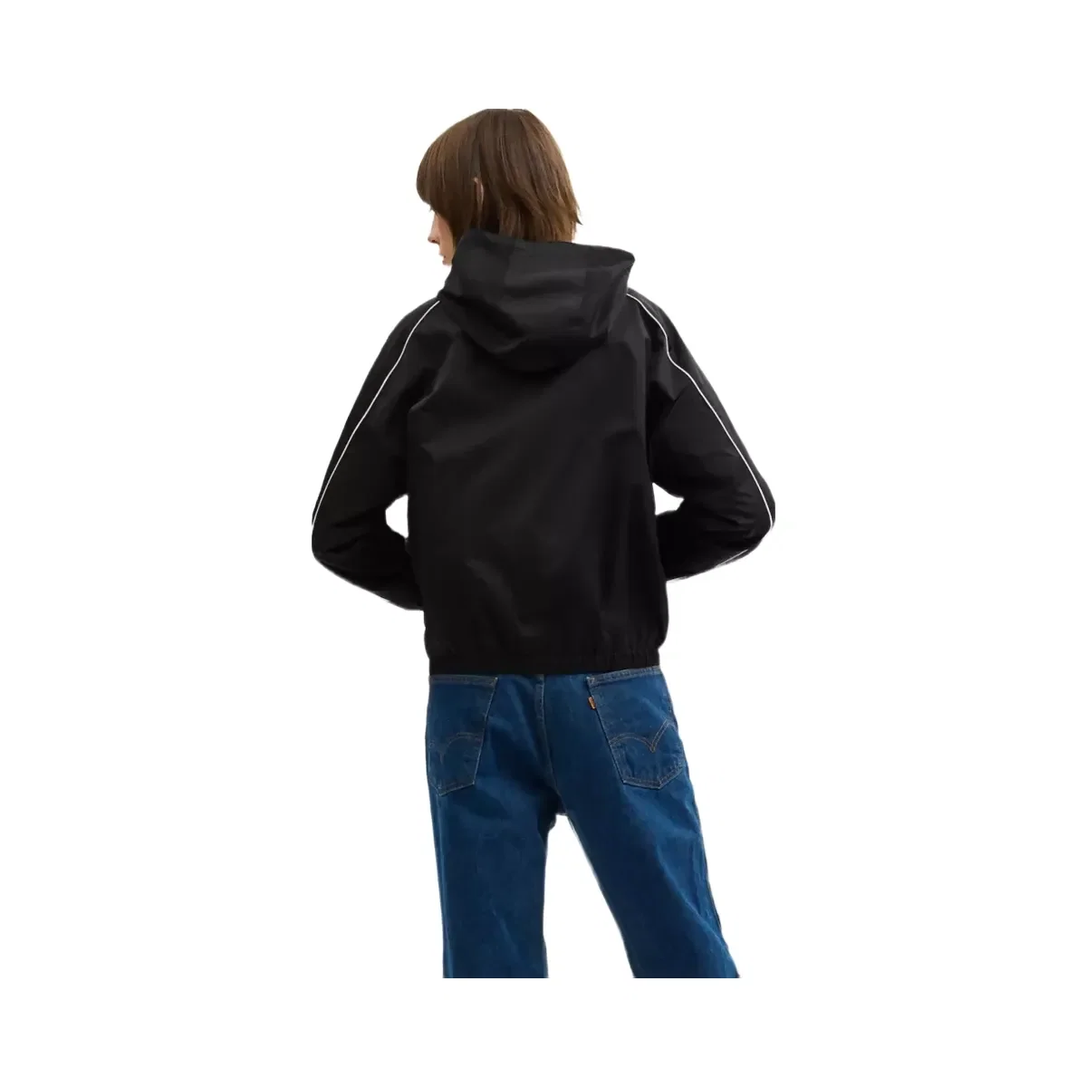 Coach Windbreaker In Recycled Polyester in Black