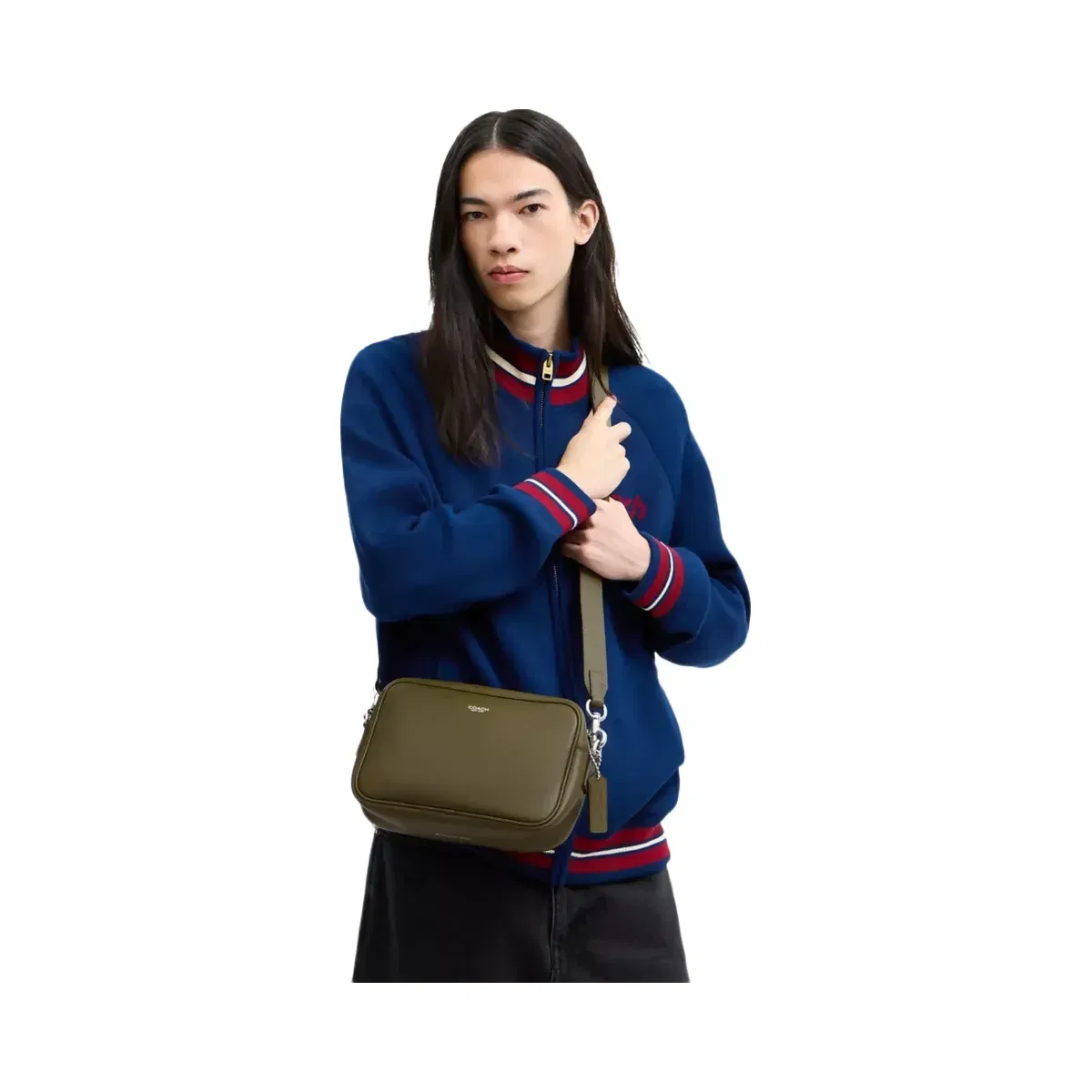 Coach Radio Camera Bag in Olive