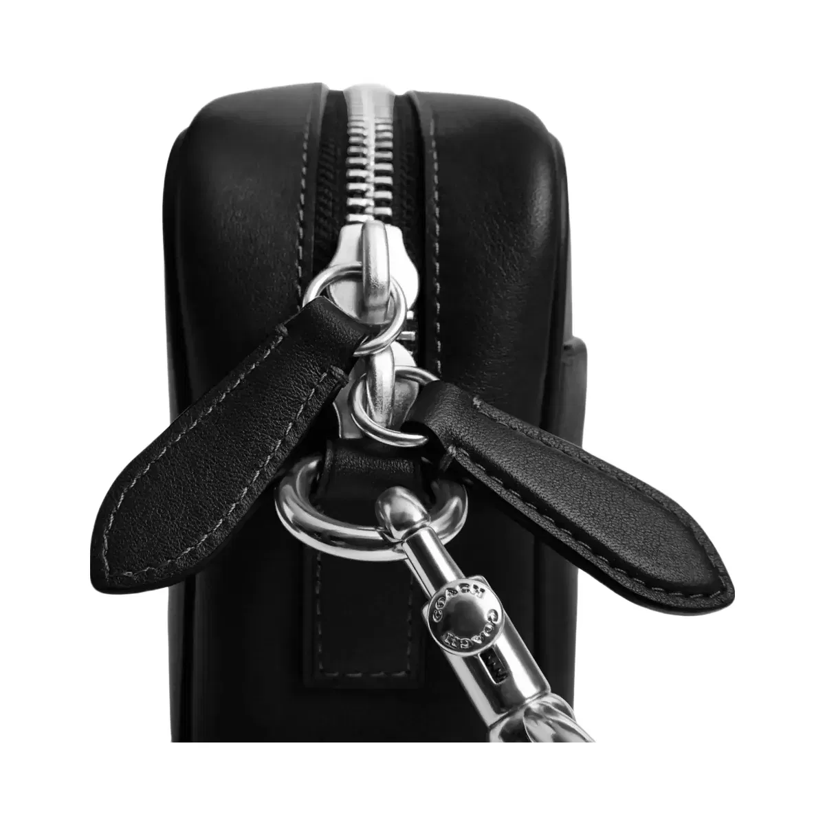Coach Radio Camera Bag Black