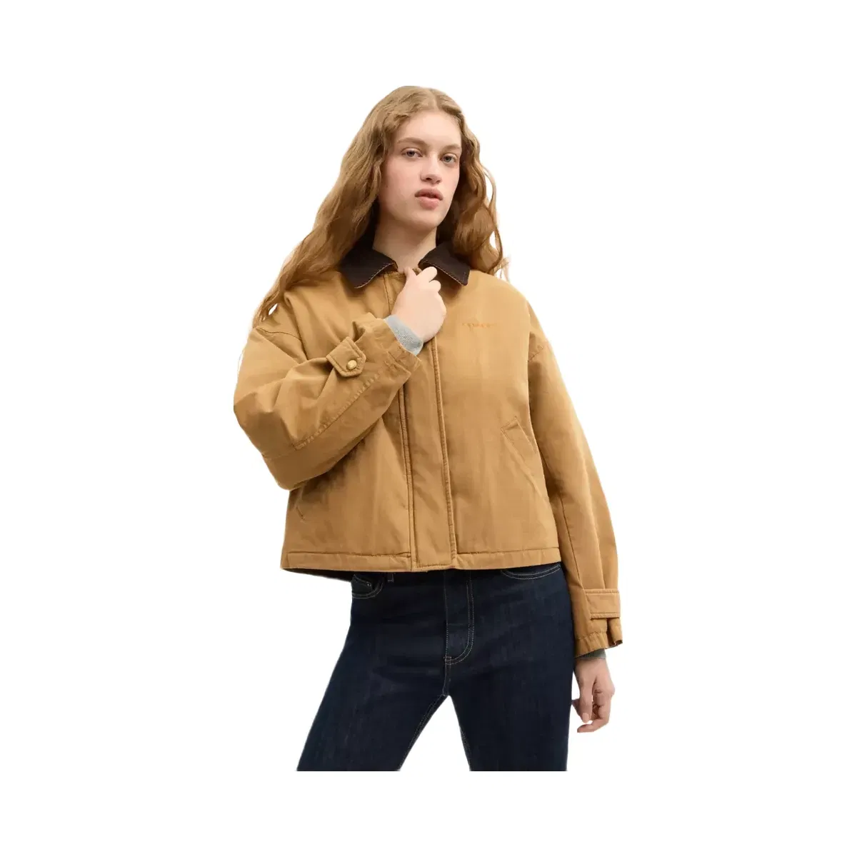 Coach Barn Jacket in Woodrose