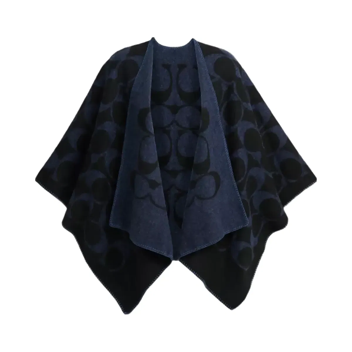 Coach Maxi Signature Cape in Black