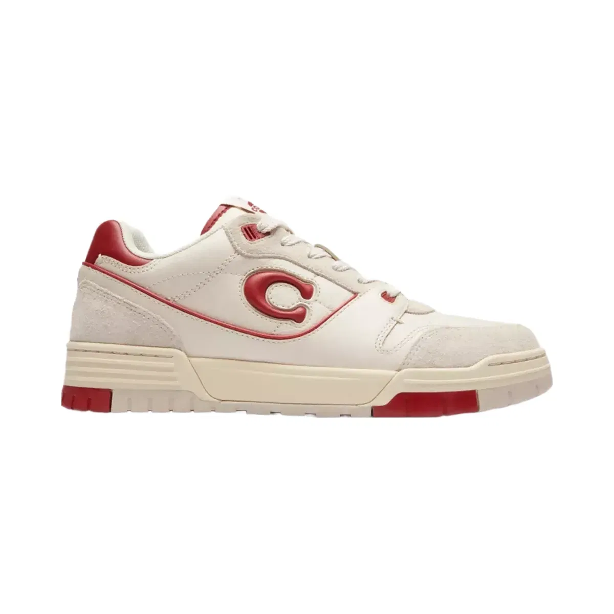 Coach Soho Sneaker in Chalk Poppy