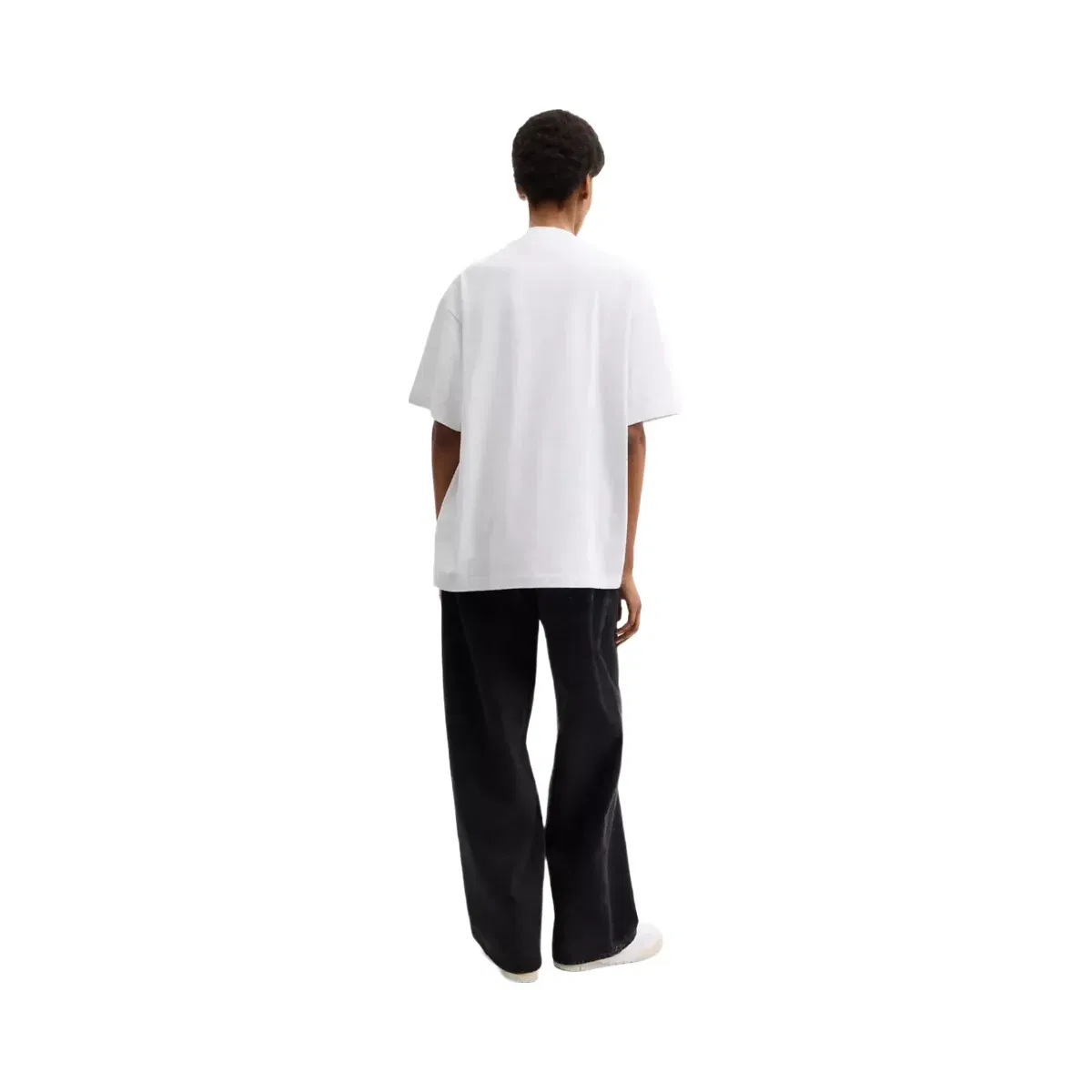 Coach Pretzel Relaxed T-Shirt In Organic Cotton in Heather Grey