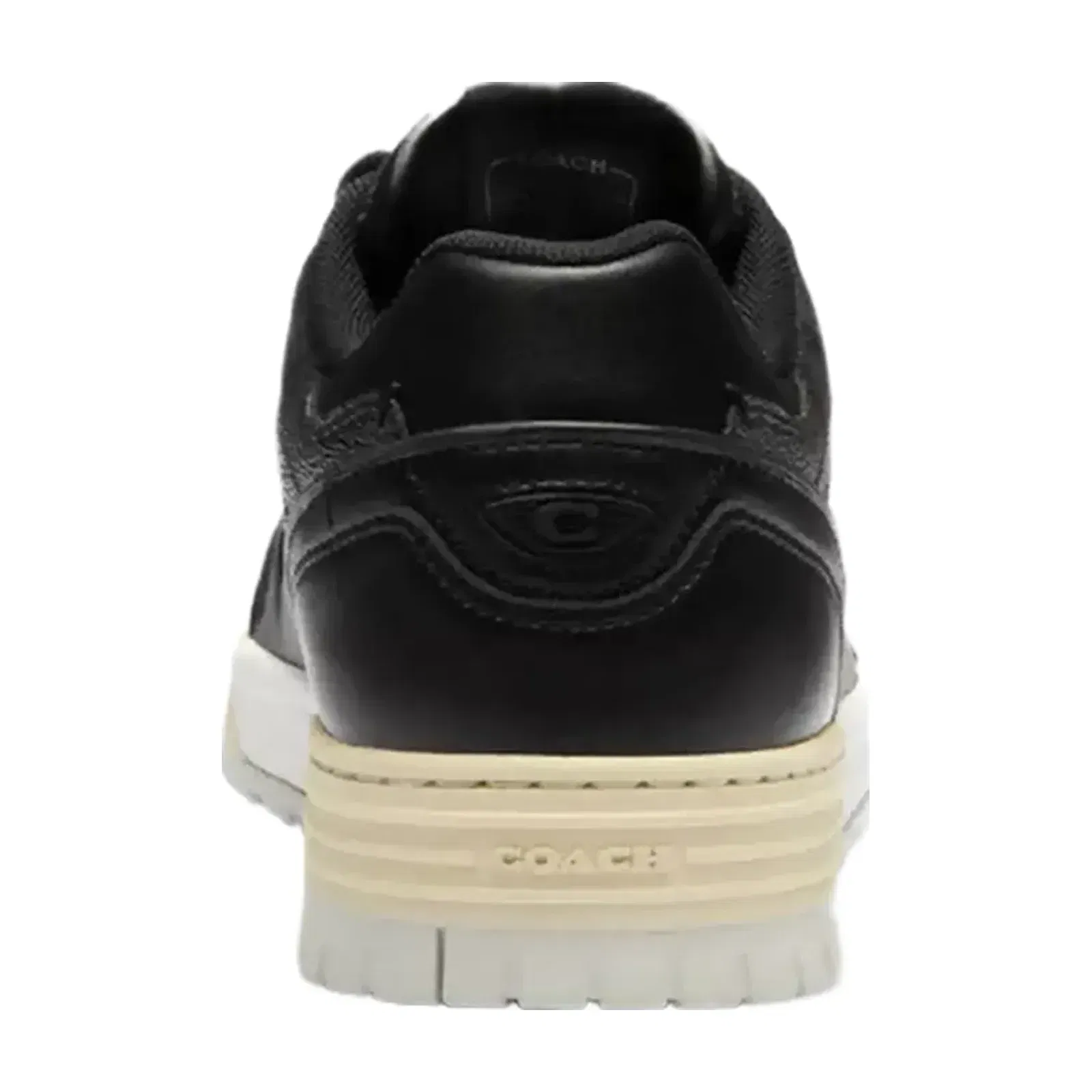 Coach Soho Sneaker With Signature Canvas in Charcoal Black