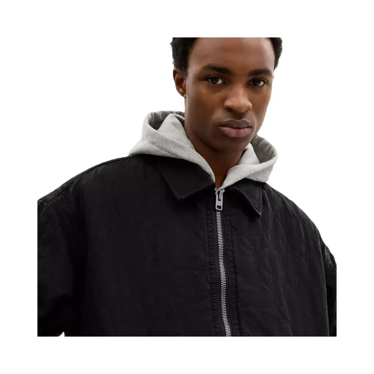 Coach Quilted Workwear Jacket in Black