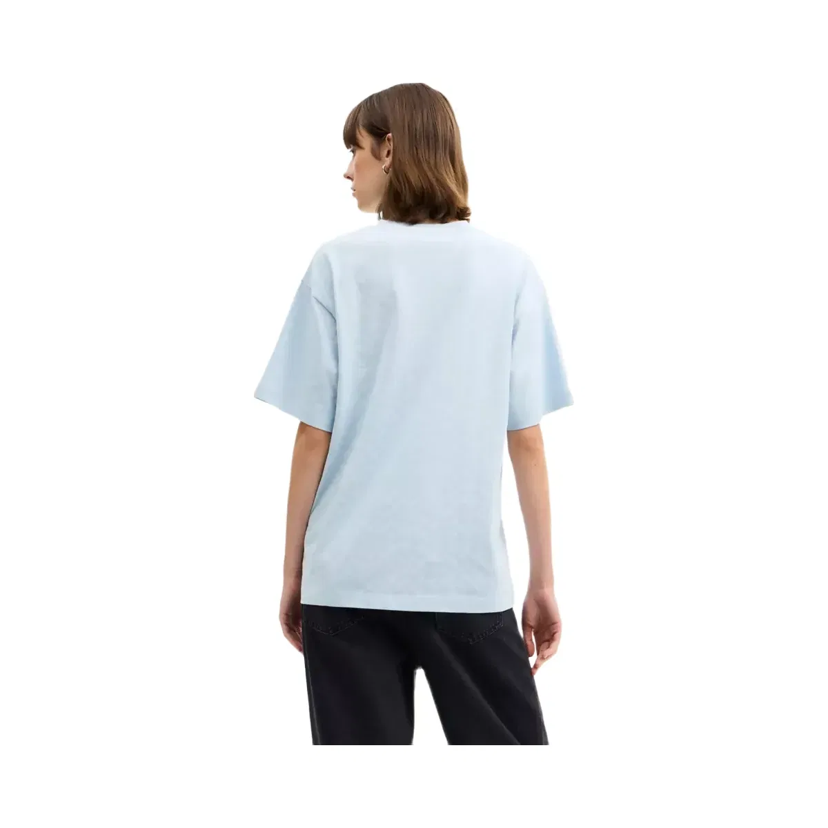 Coach Floppy Signature Relaxed T-Shirt in Blue Signature