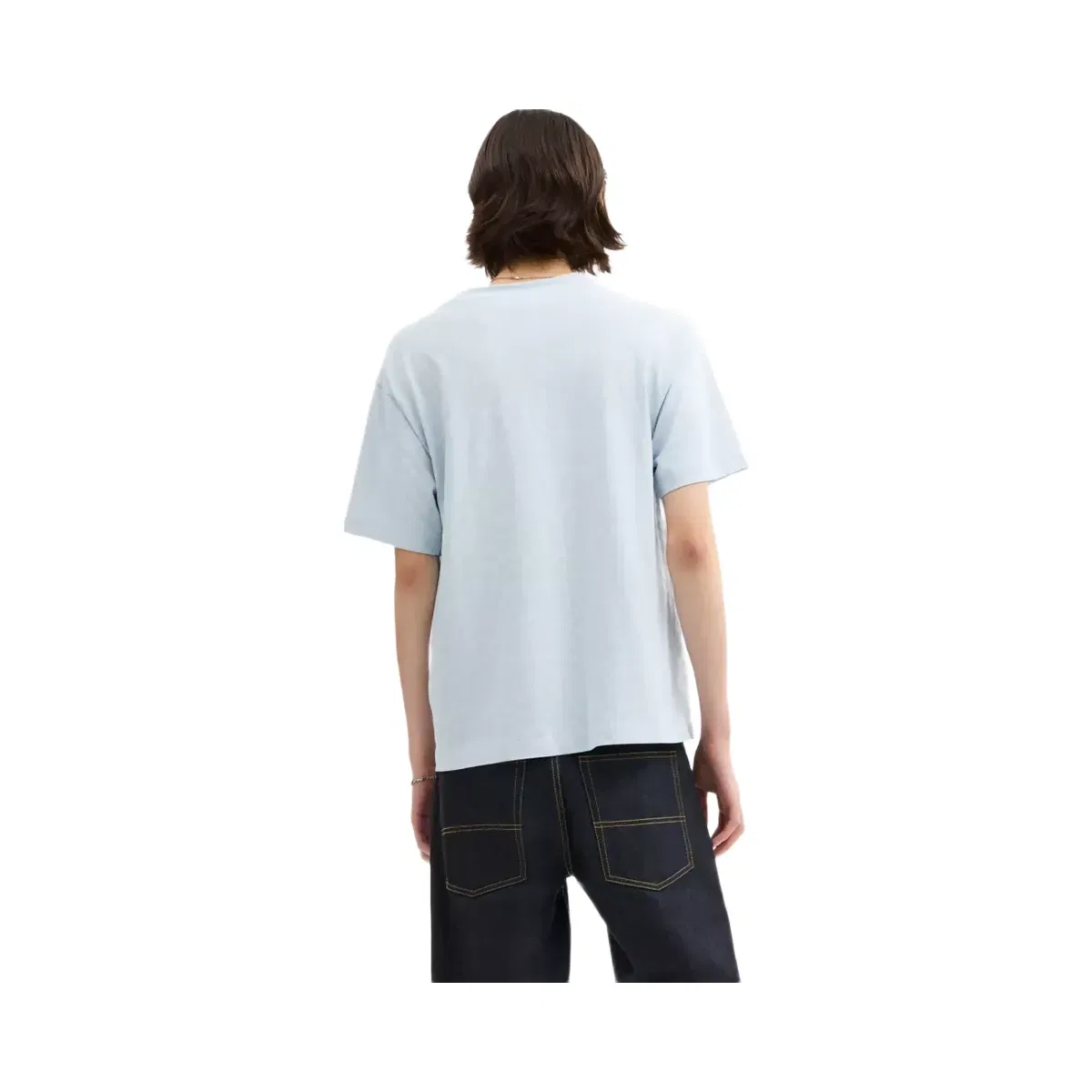 Coach Floppy Signature Relaxed T-Shirt in Blue Signature
