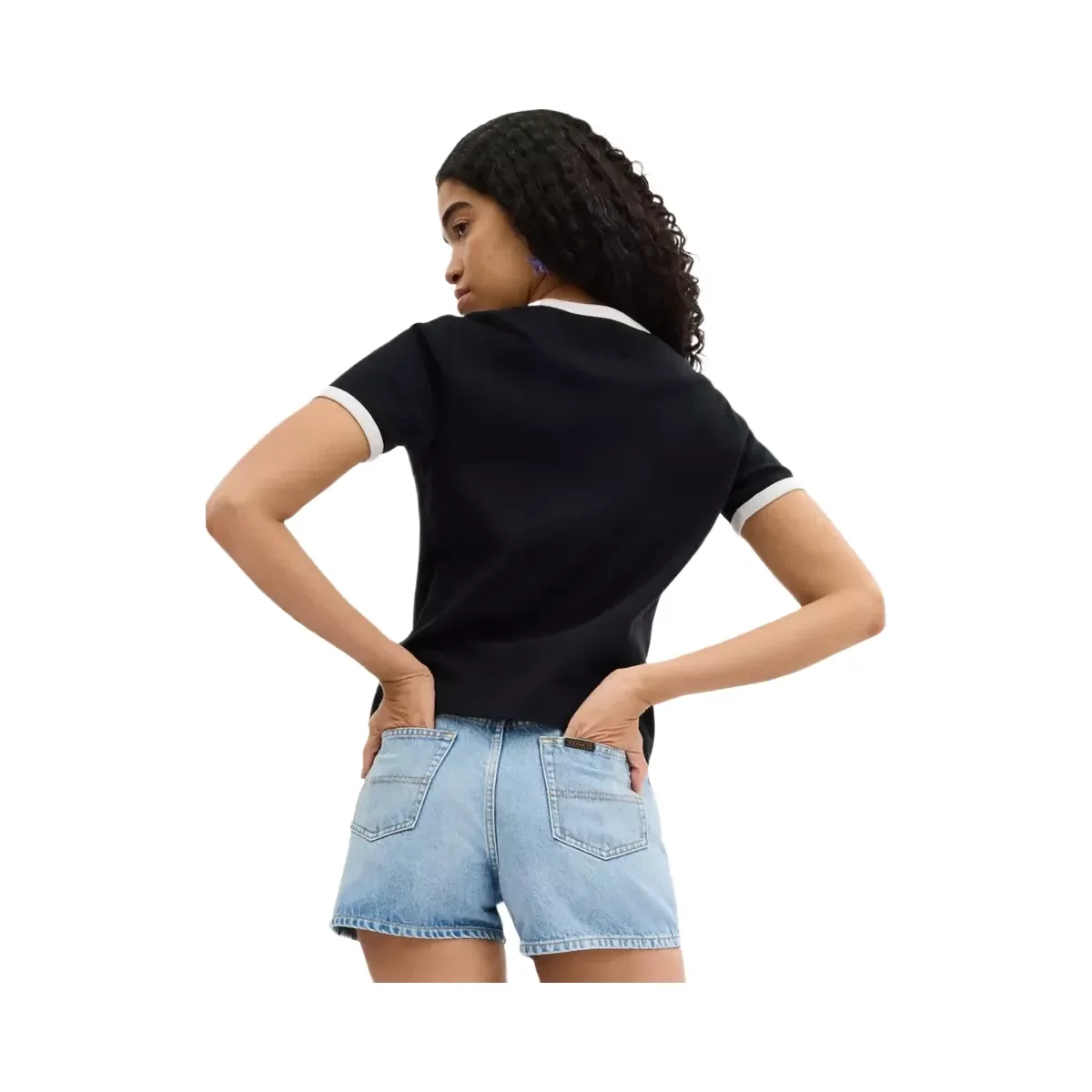Coach Coach Ringer T-Shirt in Black