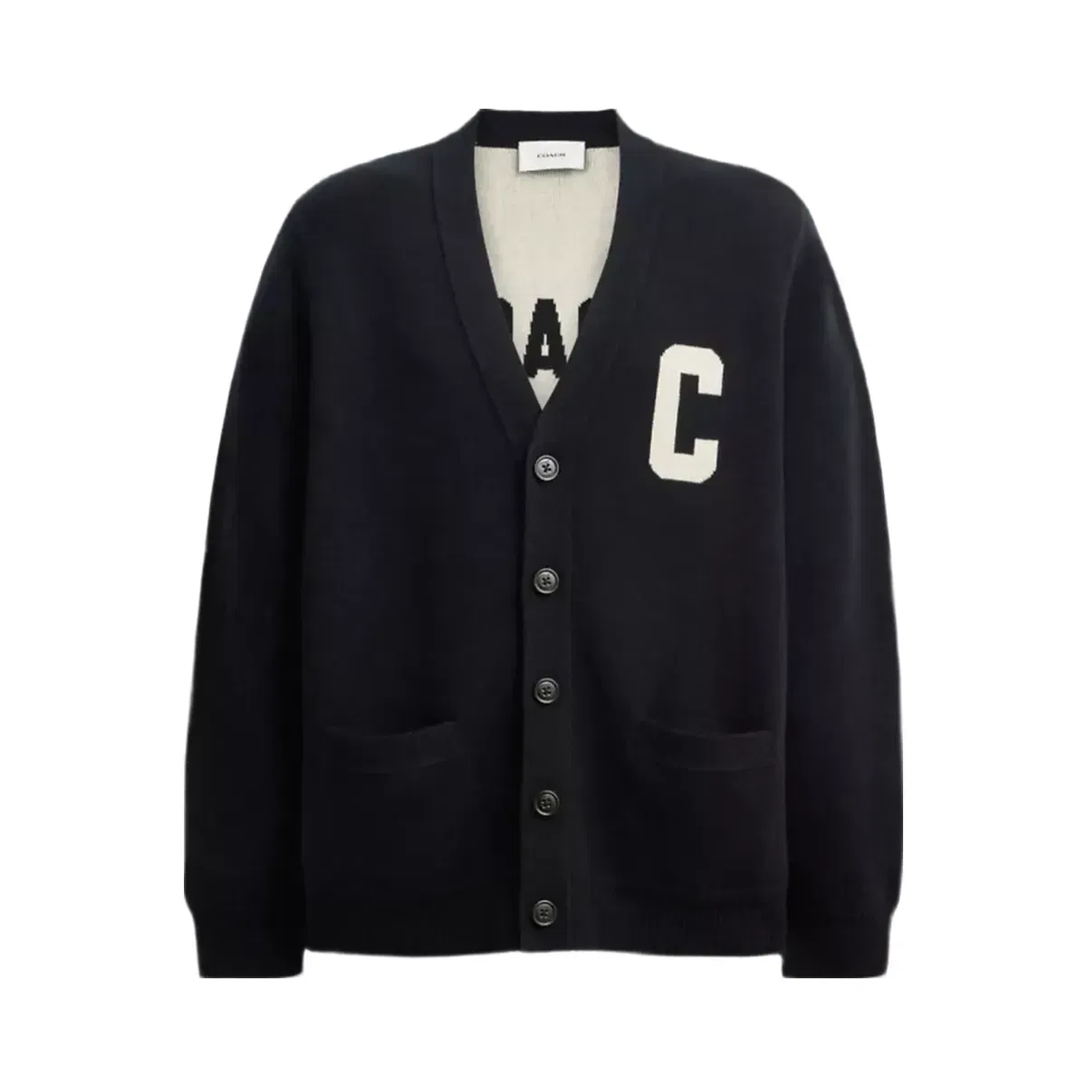 Coach Coach Cardigan in Black