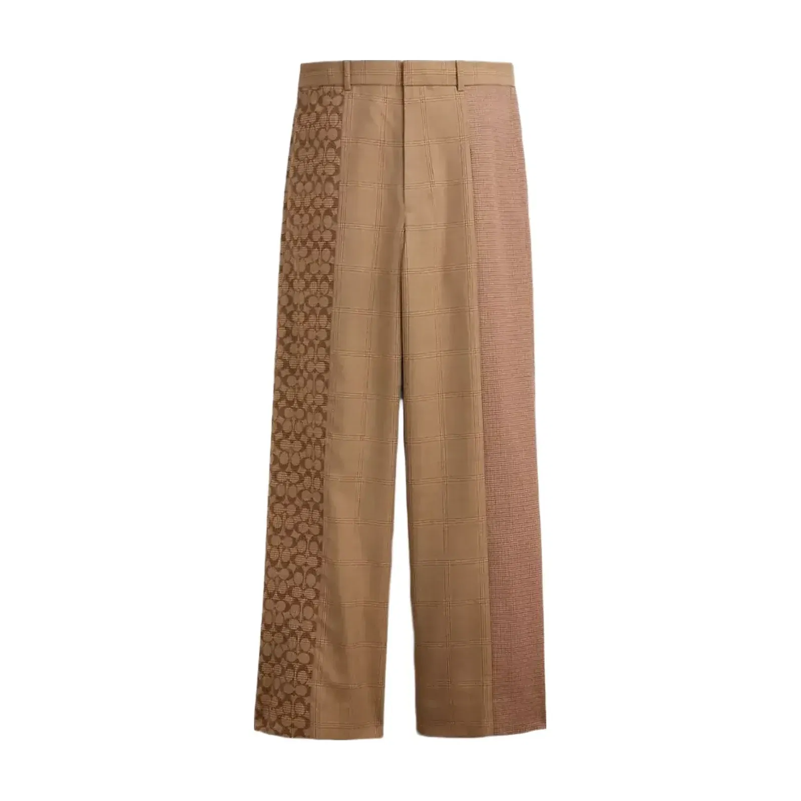 Coach Mashup Yarn Dye Trousers in Tan Multi