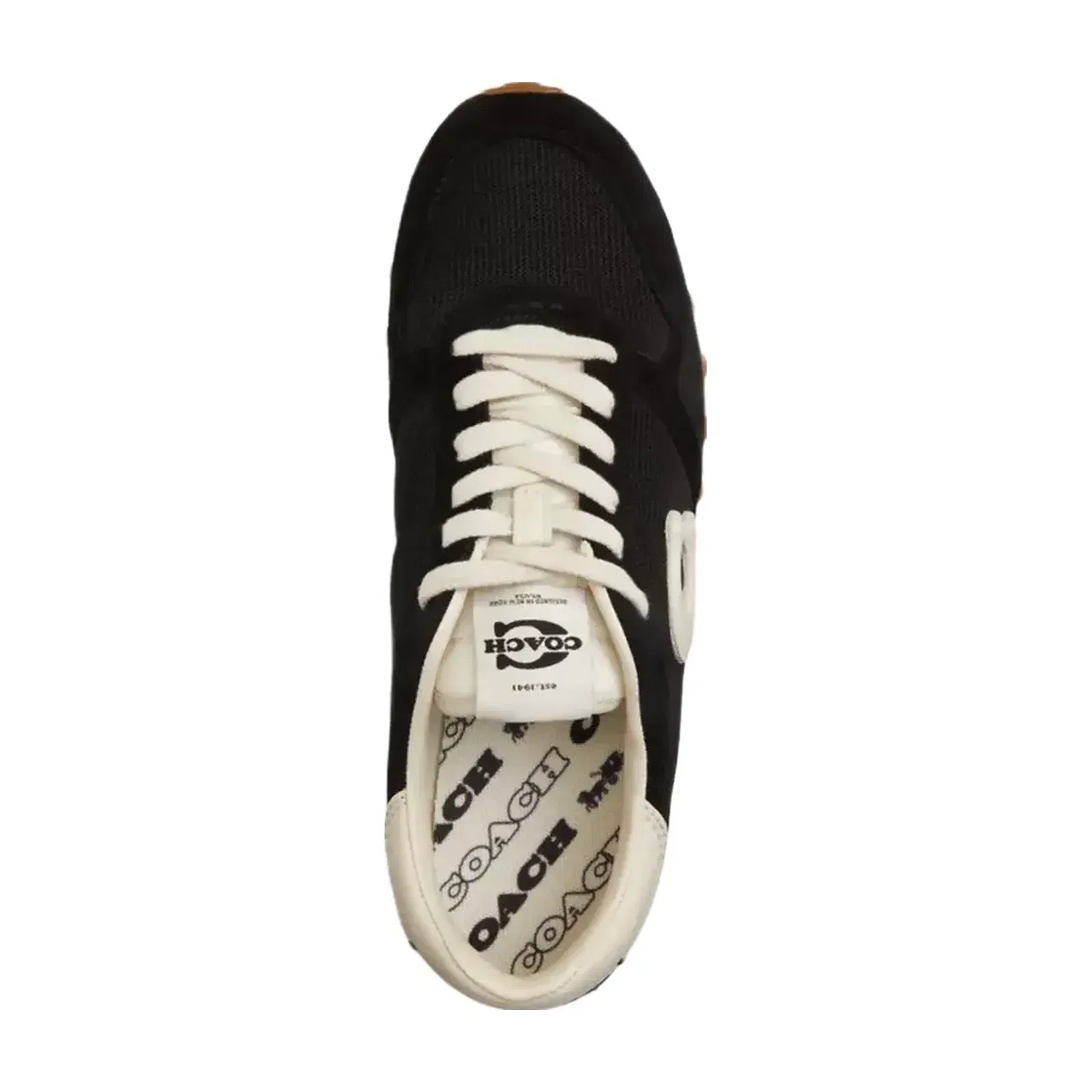 Coach Retro Runner in Black Chalk