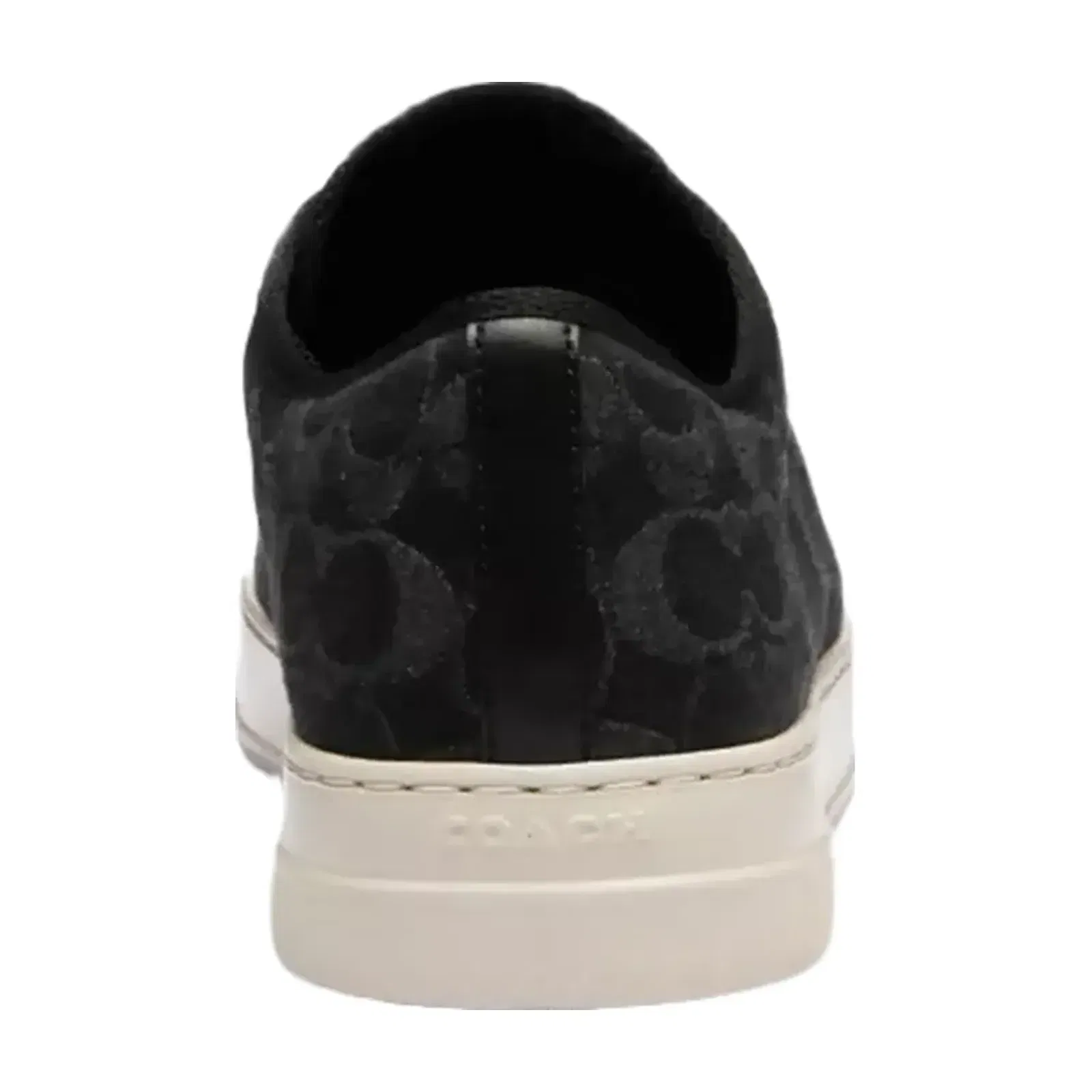 Coach Men's Canvas Sneaker In Signature Denim Black
