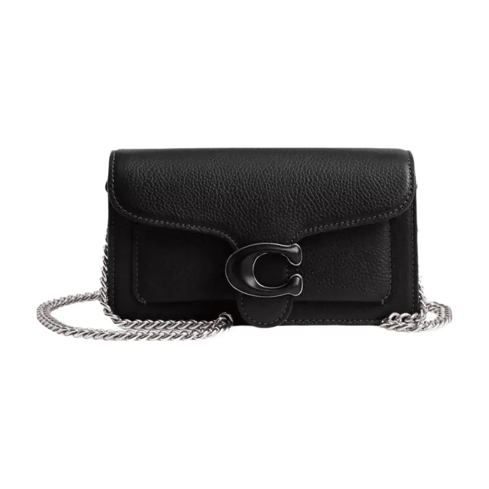 Coach Crossbody Chain Strap in Silver