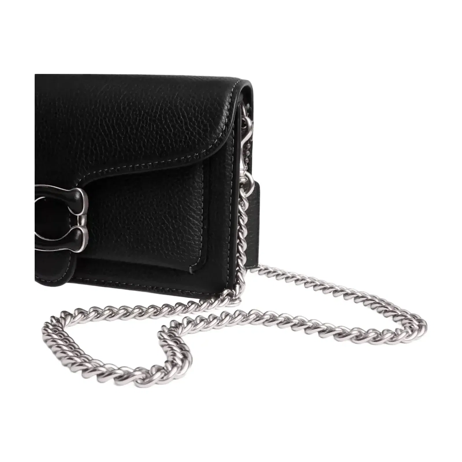 Coach Crossbody Chain Strap in Silver