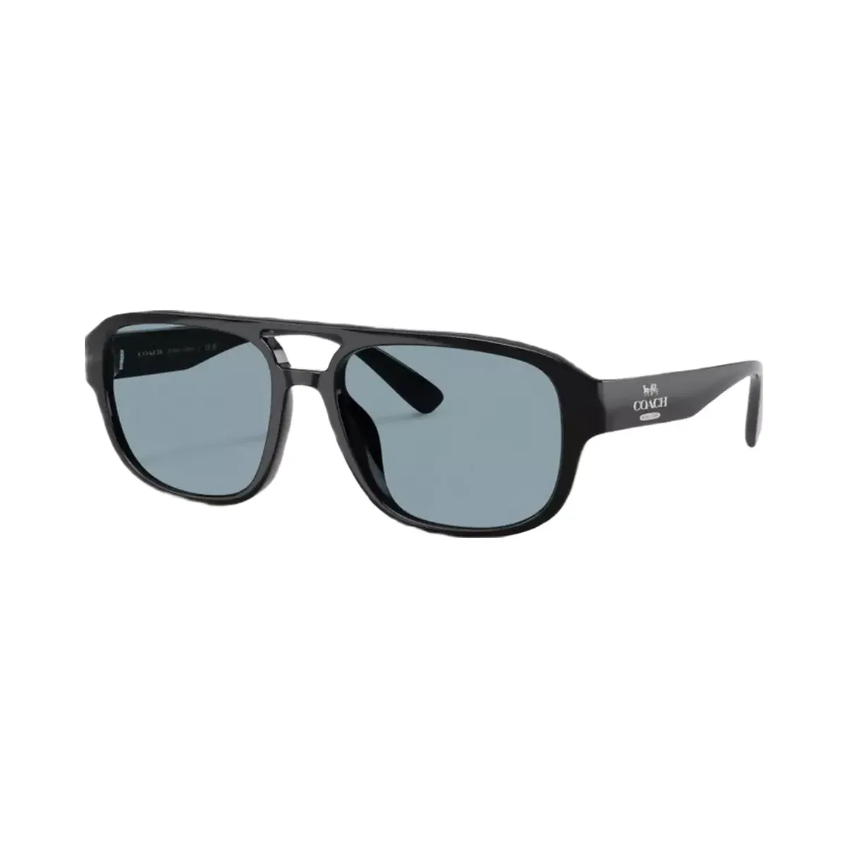 Coach Pilot Sunglasses in Black