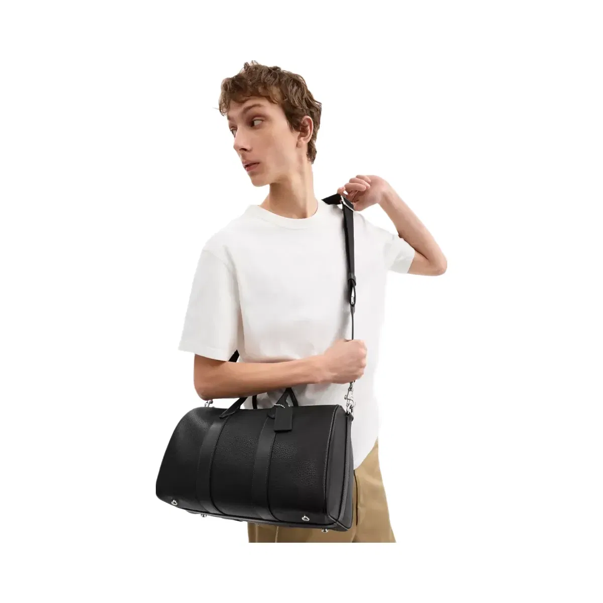 Coach Compass Bag 35 in Black