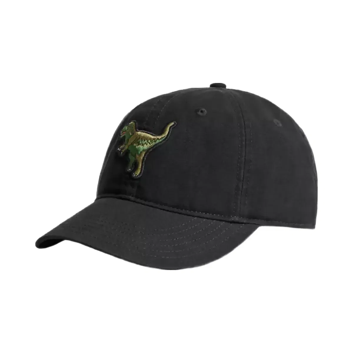 Coach Rexy Patch Baseball Hat in Black