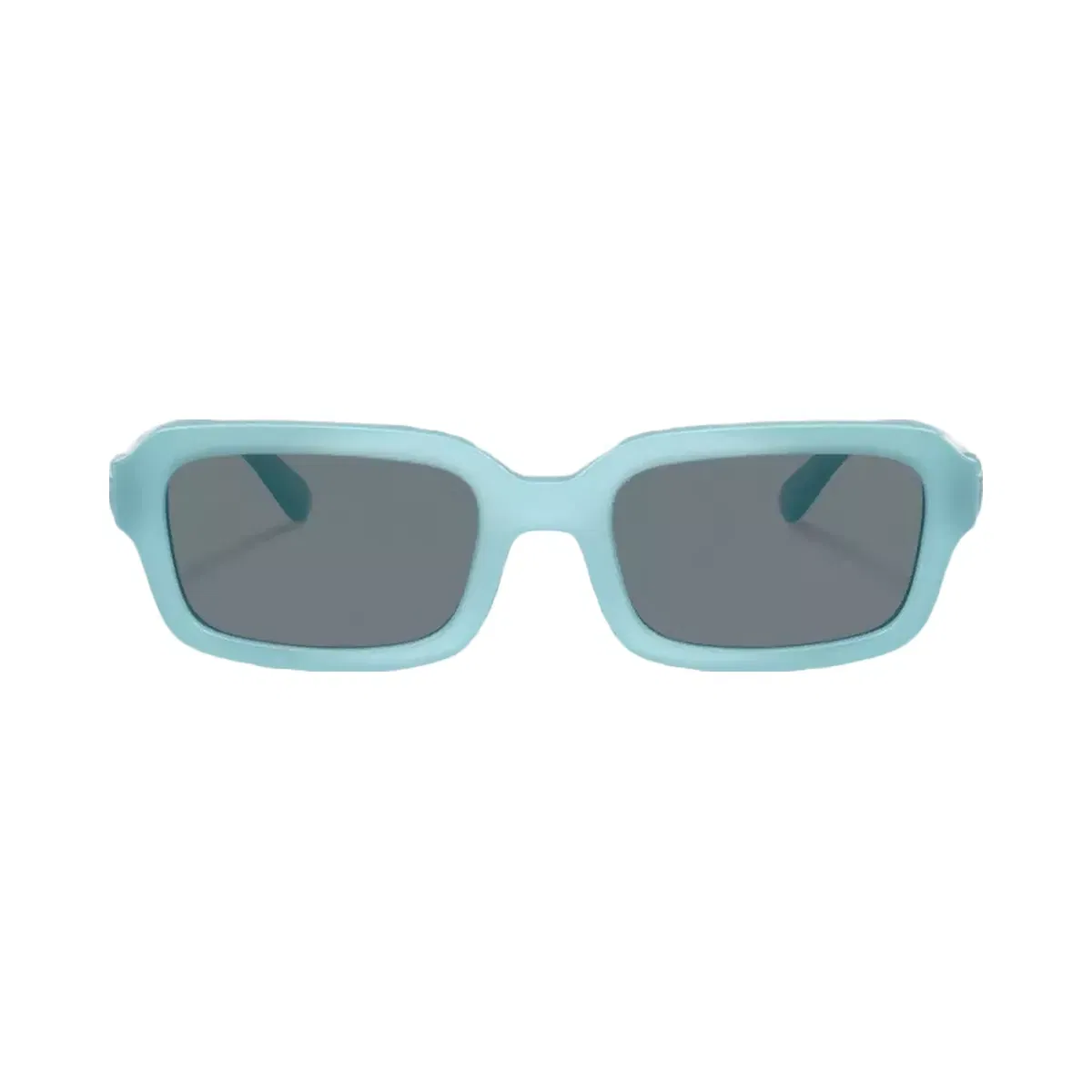 Coach C Heart Narrow Square Sunglasses in Blue