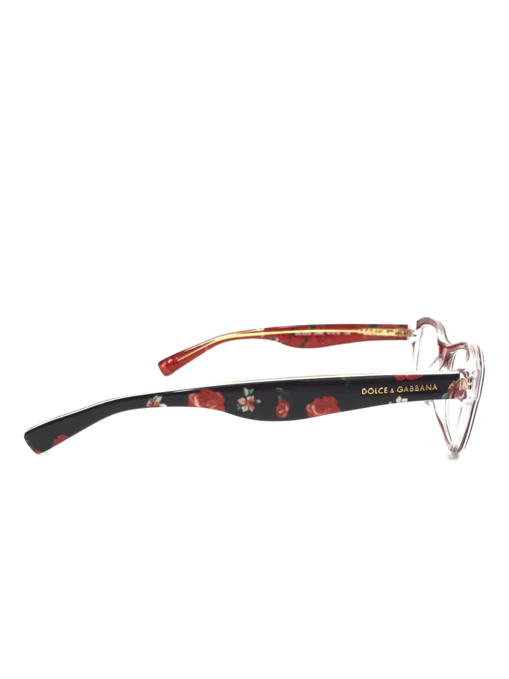 floral-print optical glasses