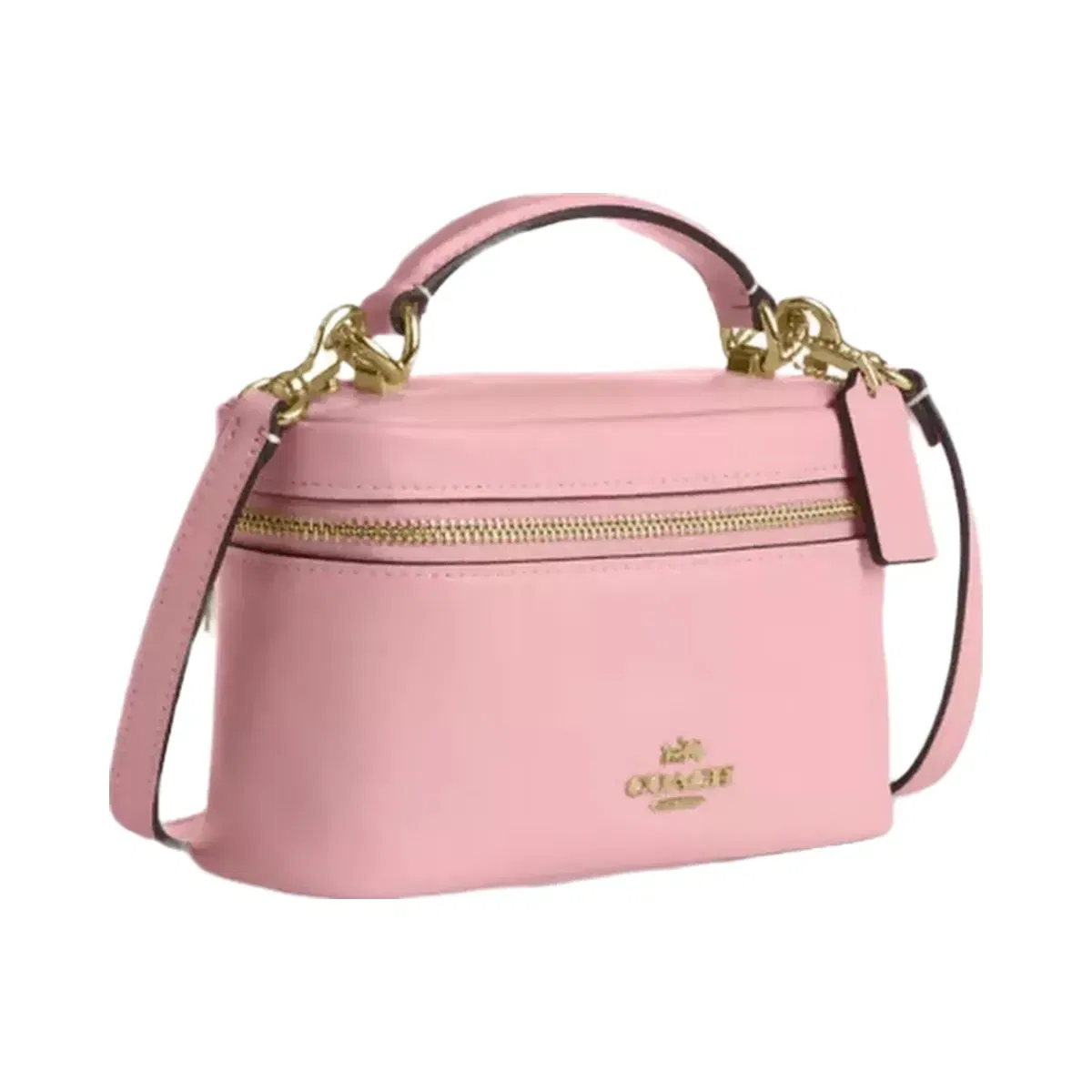 Coach Rainer Crossbody Bag 18 in Gold Soft Pink