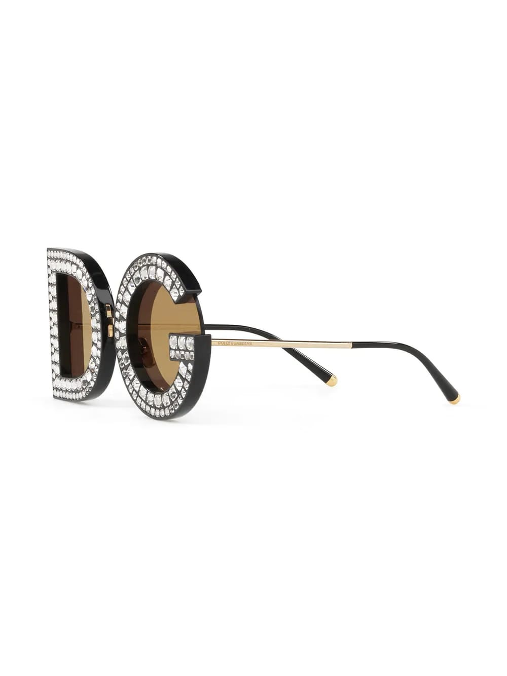DG Glitter round-frame sunglasses