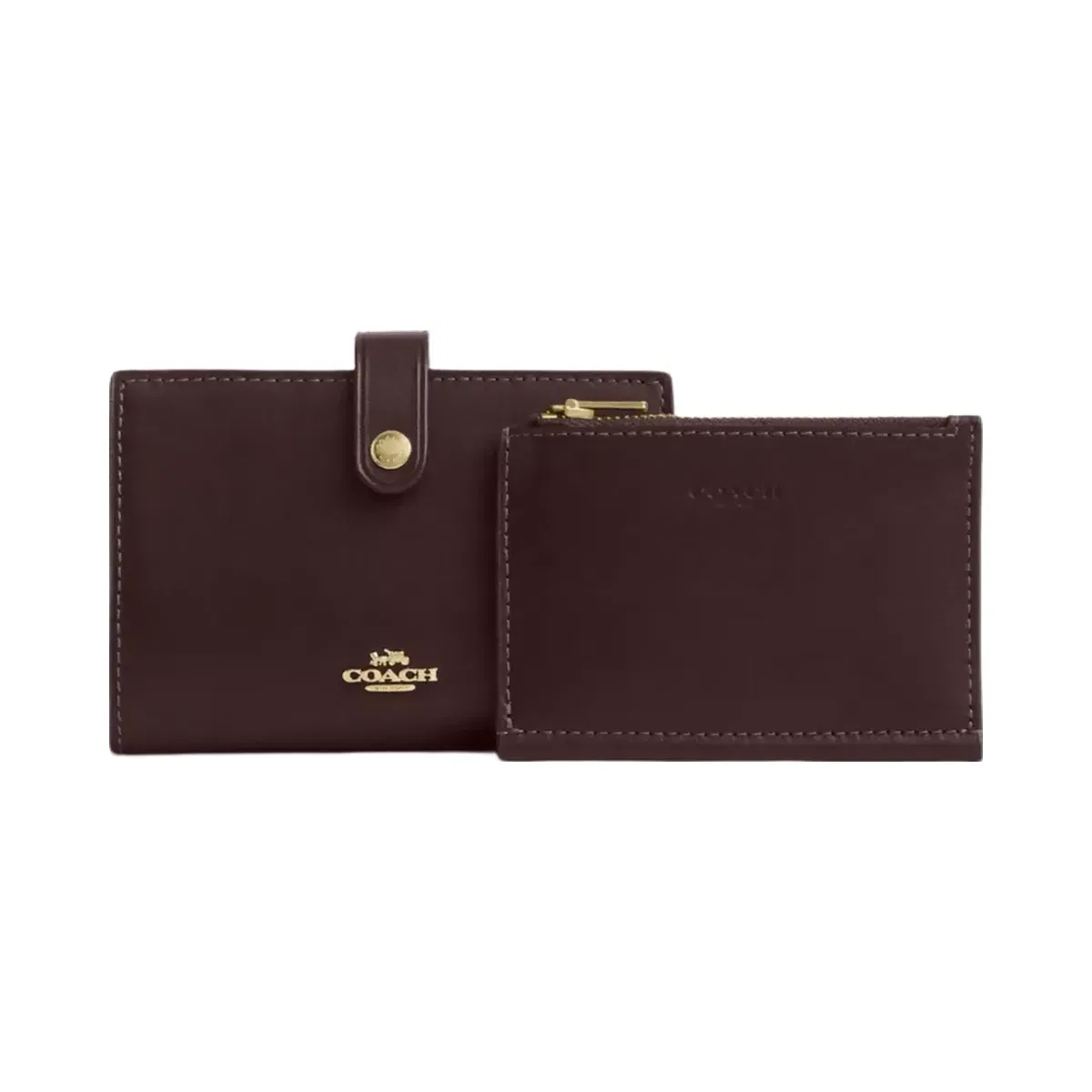 Coach 2-In-1 Wallet in Gold Espresso