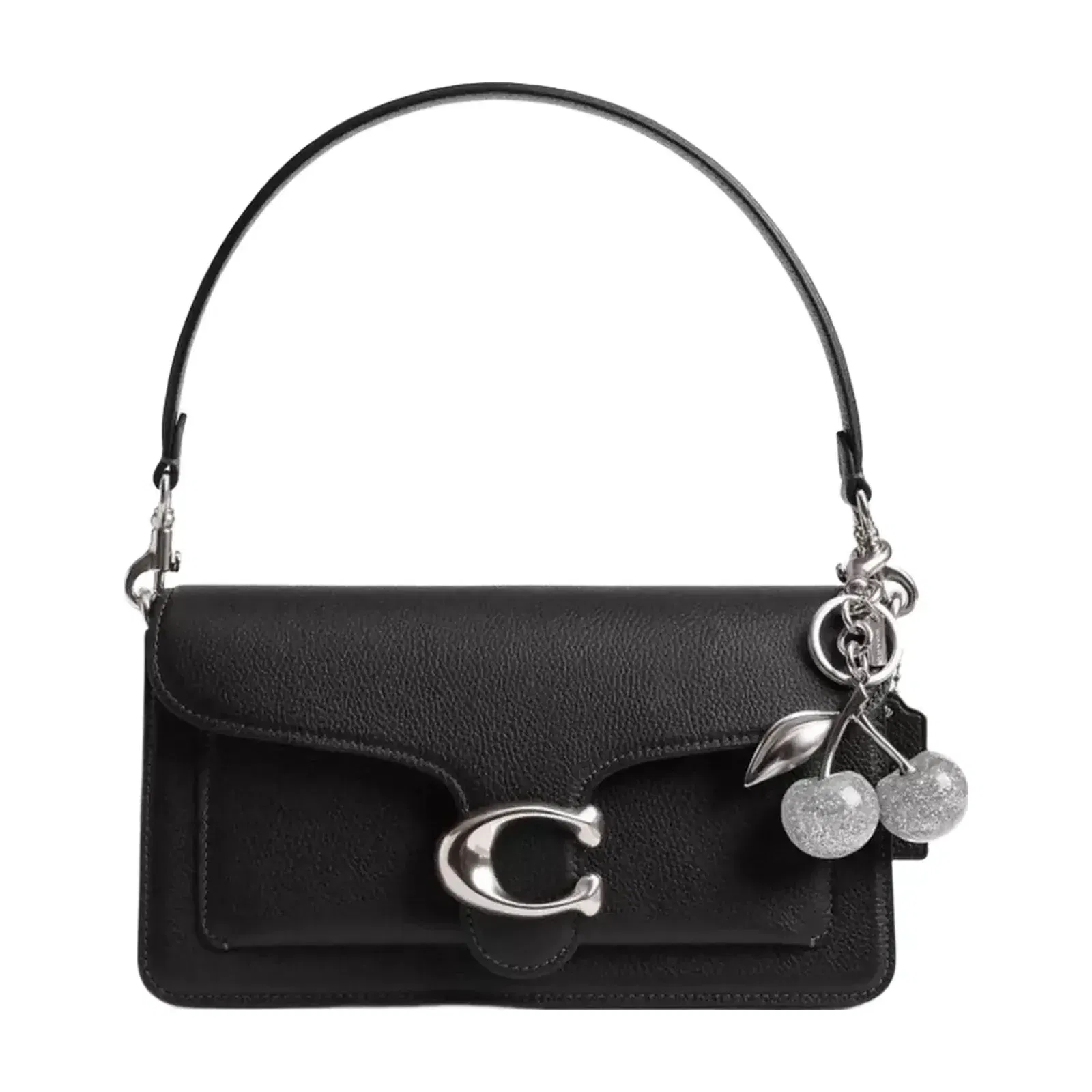 Coach Cherry Bag Charm Silver Silver