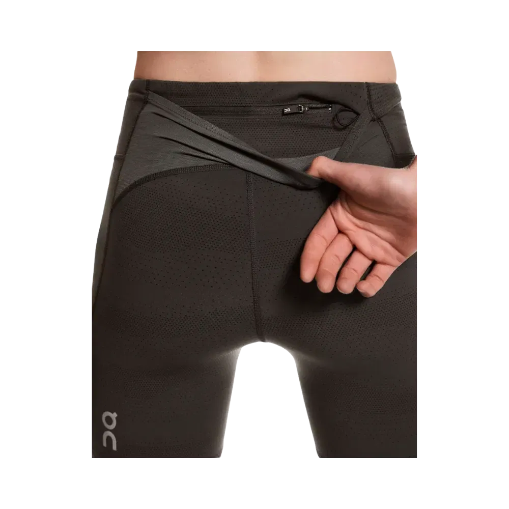 On Short Tights Erewhon Espresso | Black
