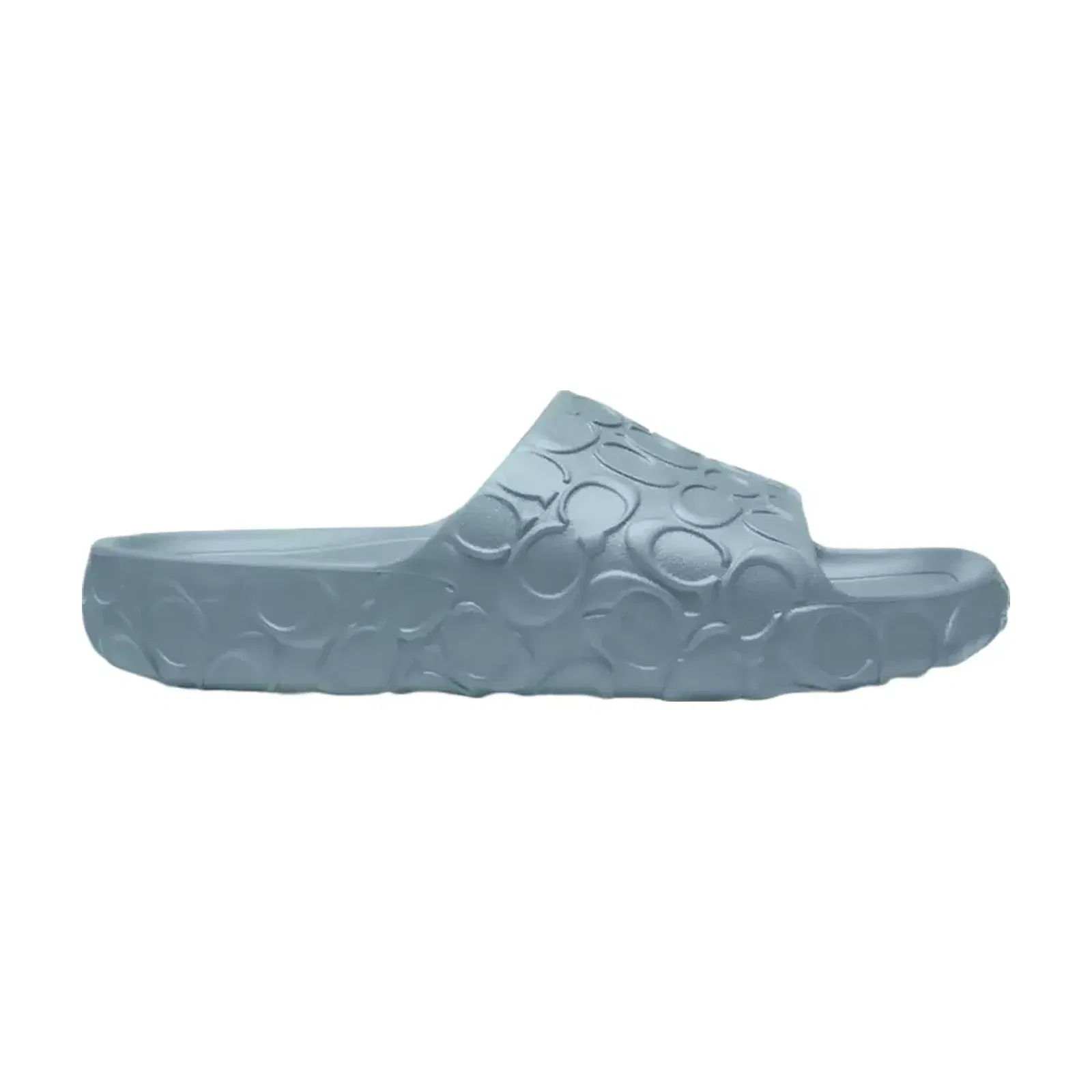 Coach Bay Slide In Signature in Sea Mist