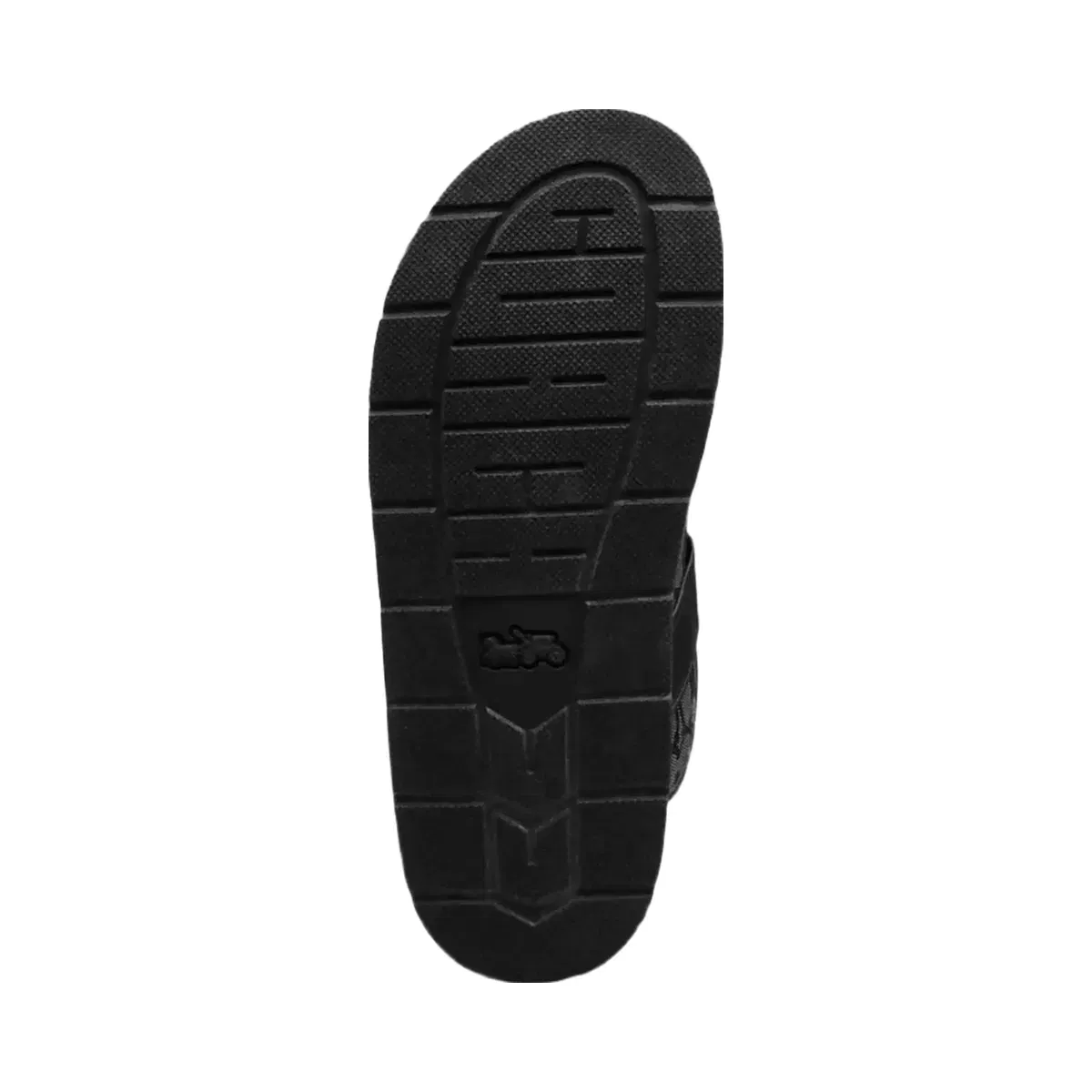 Coach Buckle Clog In Signature Jacquard in Graphite Black