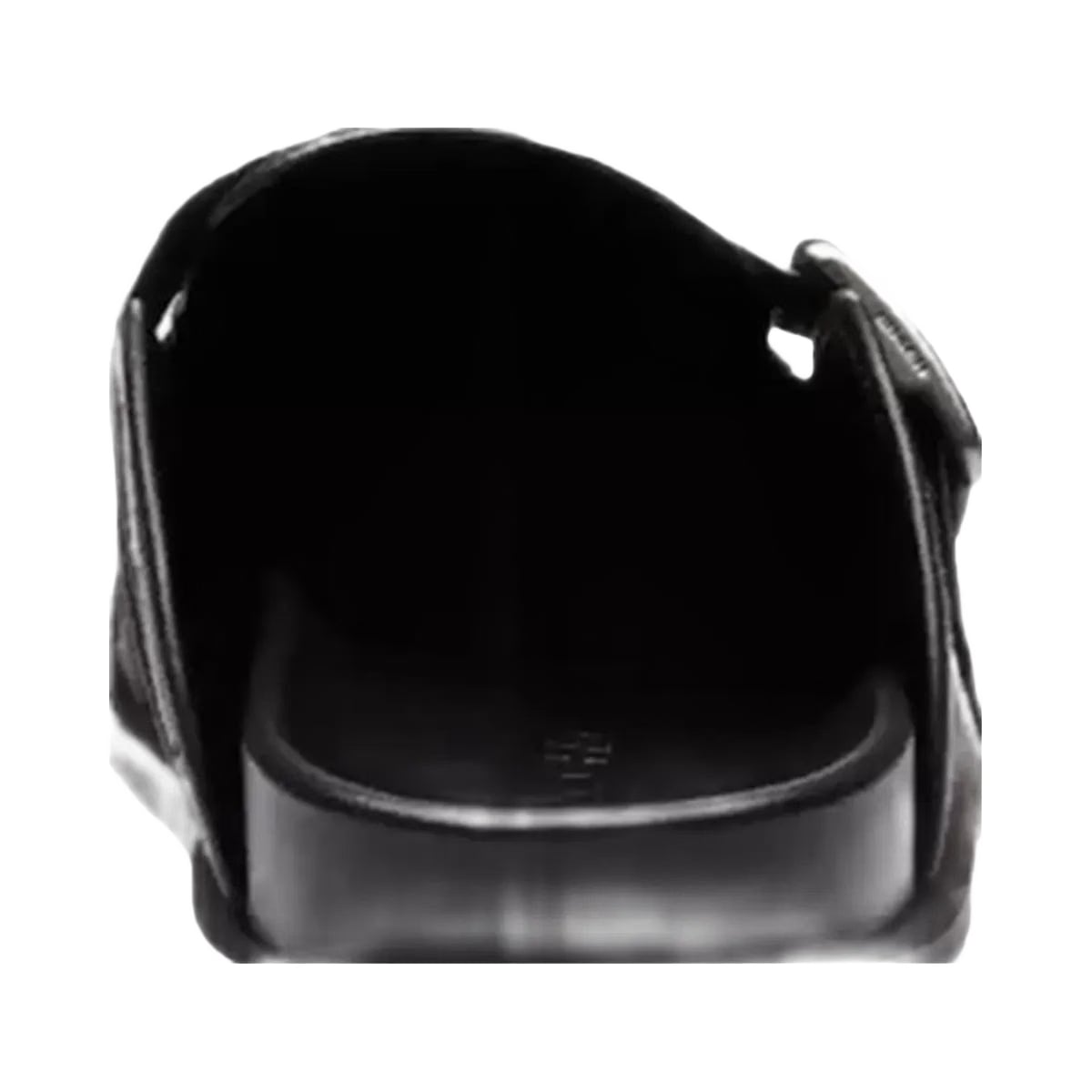 Coach Buckle Clog In Signature Jacquard in Graphite Black
