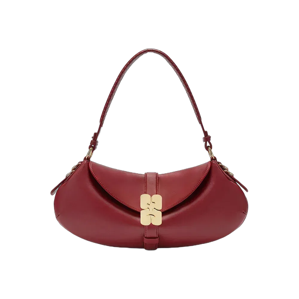 Ganni Red B-Kat Bag