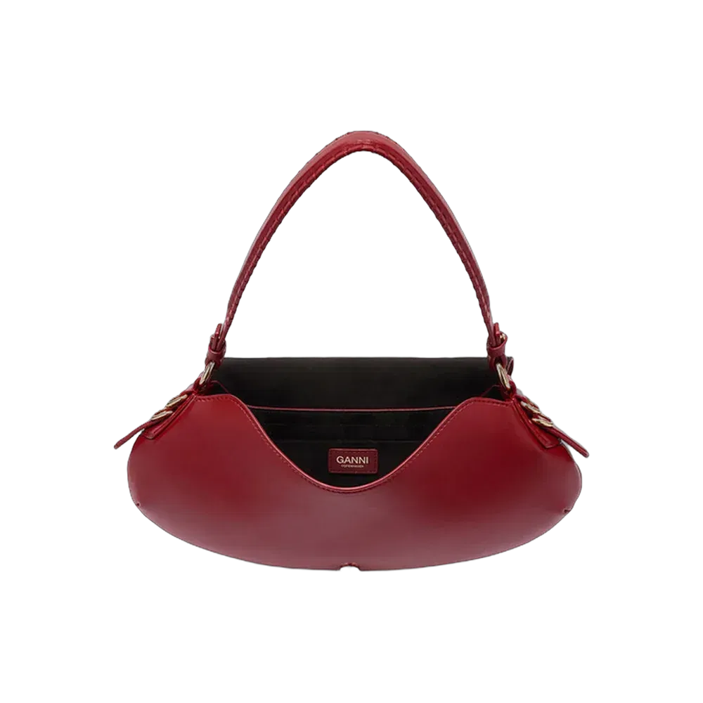 Ganni Red B-Kat Bag