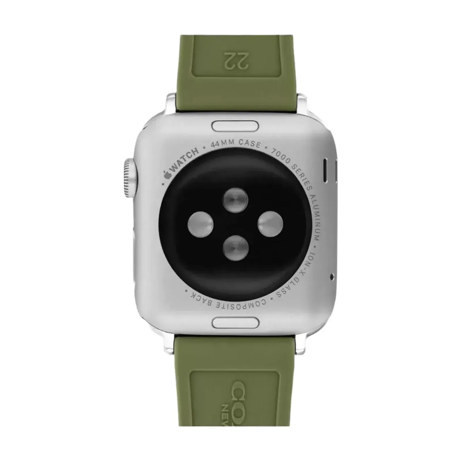 Coach Apple Watch® Strap Gift Set, 42 Mm, 44 Mm, 45 Mm And 46 Mm in Green Black
