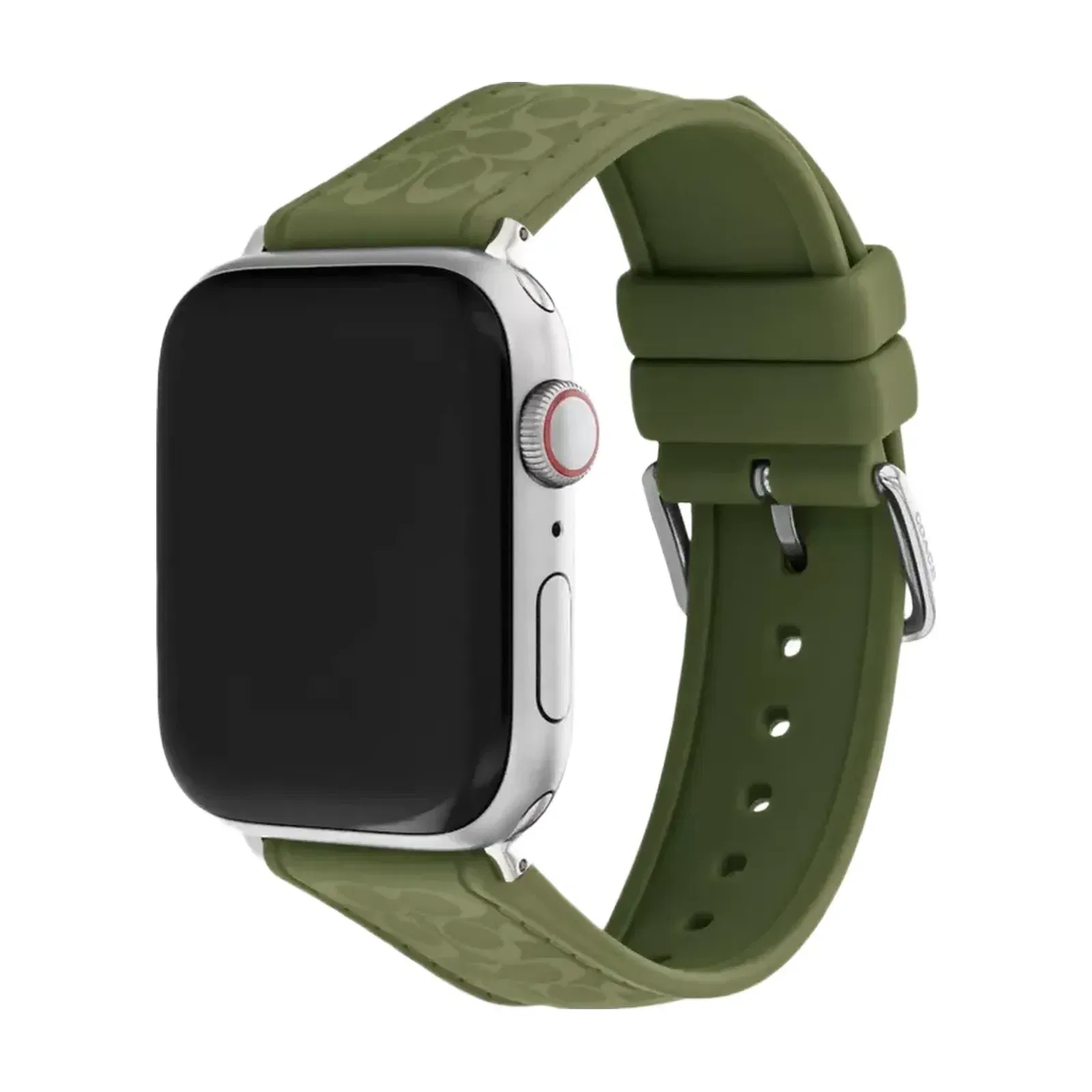 Coach Apple Watch® Strap Gift Set, 42 Mm, 44 Mm, 45 Mm And 46 Mm in Green Black