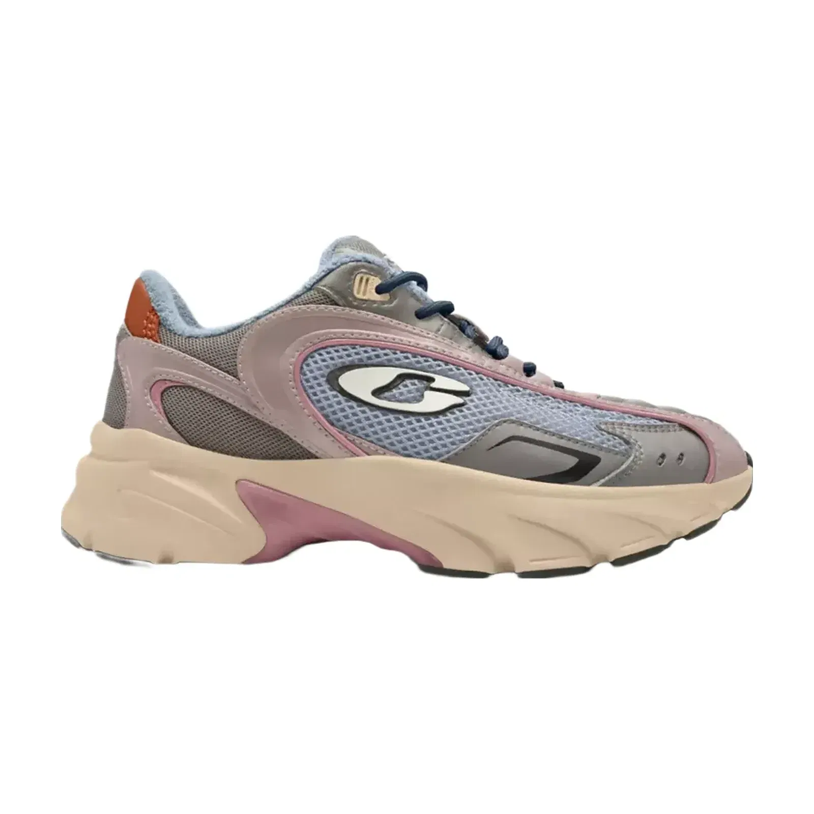 Coach Bolt Runner Sneaker in Light Denim Multi