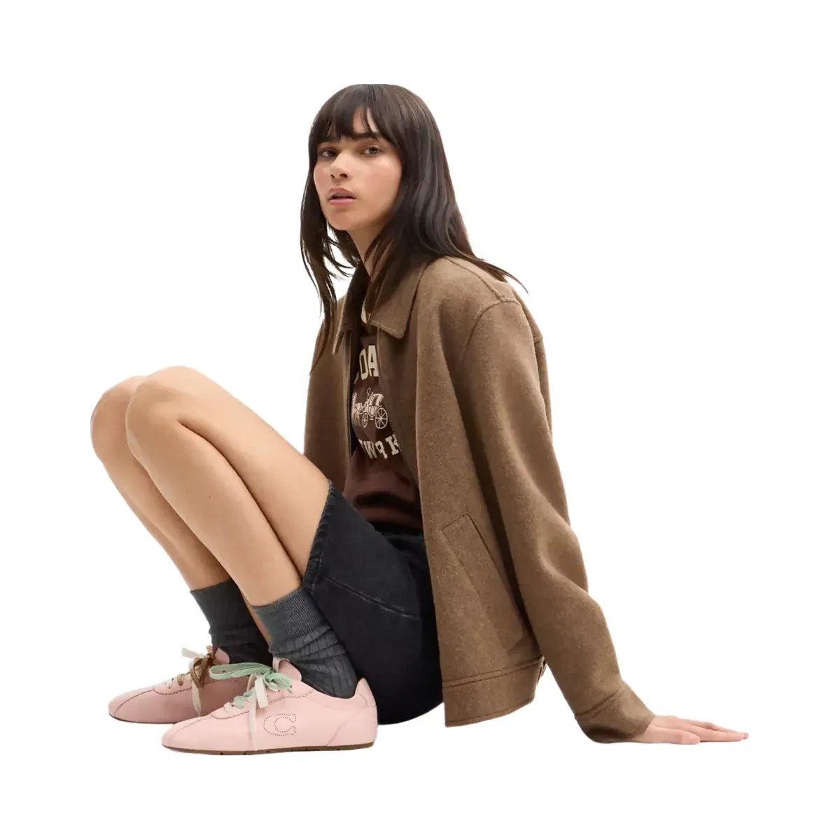 Coach Soft Sneaker in Candy Pink