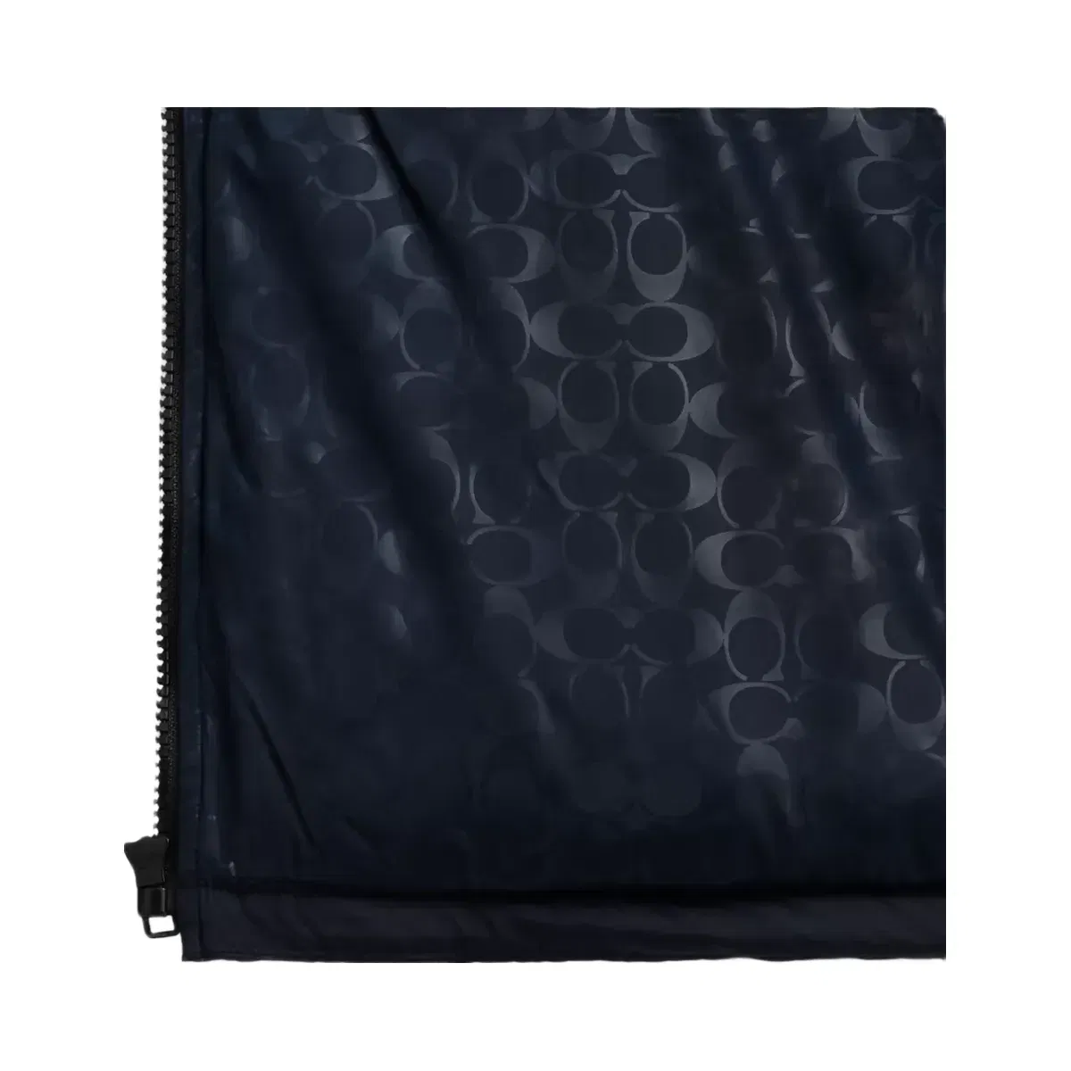 Coach Down Puffer Jacket In Recycled Polyester in Navy Blue