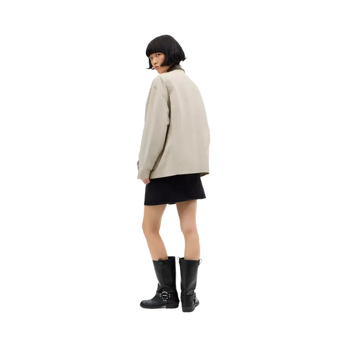 Coach Waxed Country Jacket in Stone