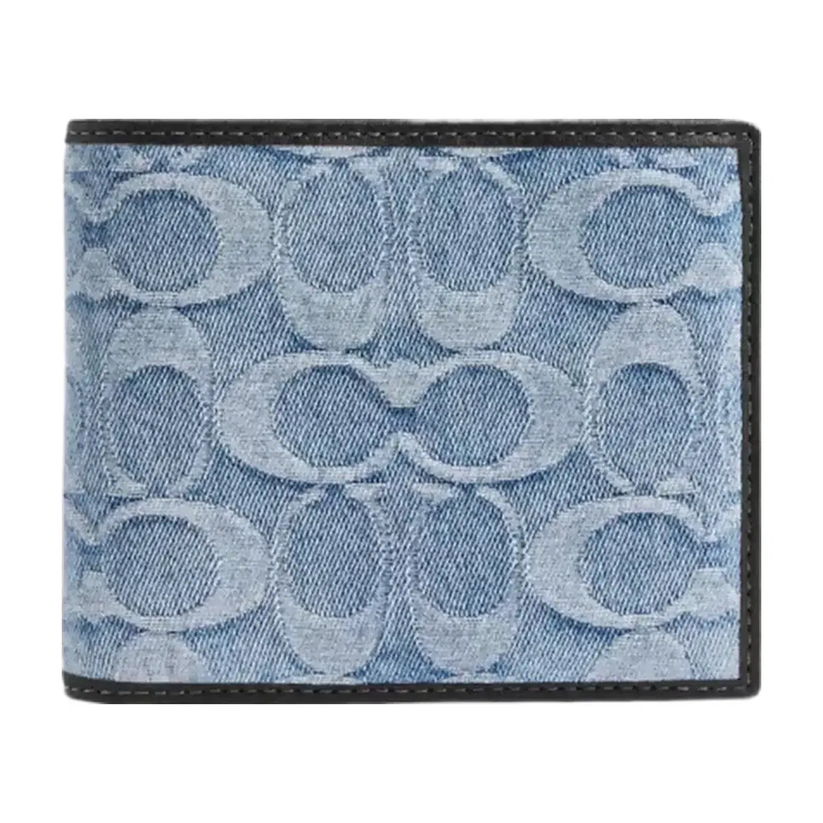 Coach 3-In-1 Wallet In Loved Signature Denim in Light Indigo
