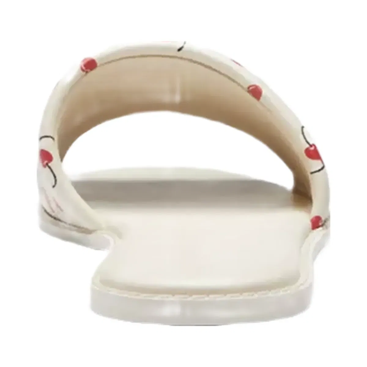 Coach Holly Sandal With Cherry Print in Chalk Multi