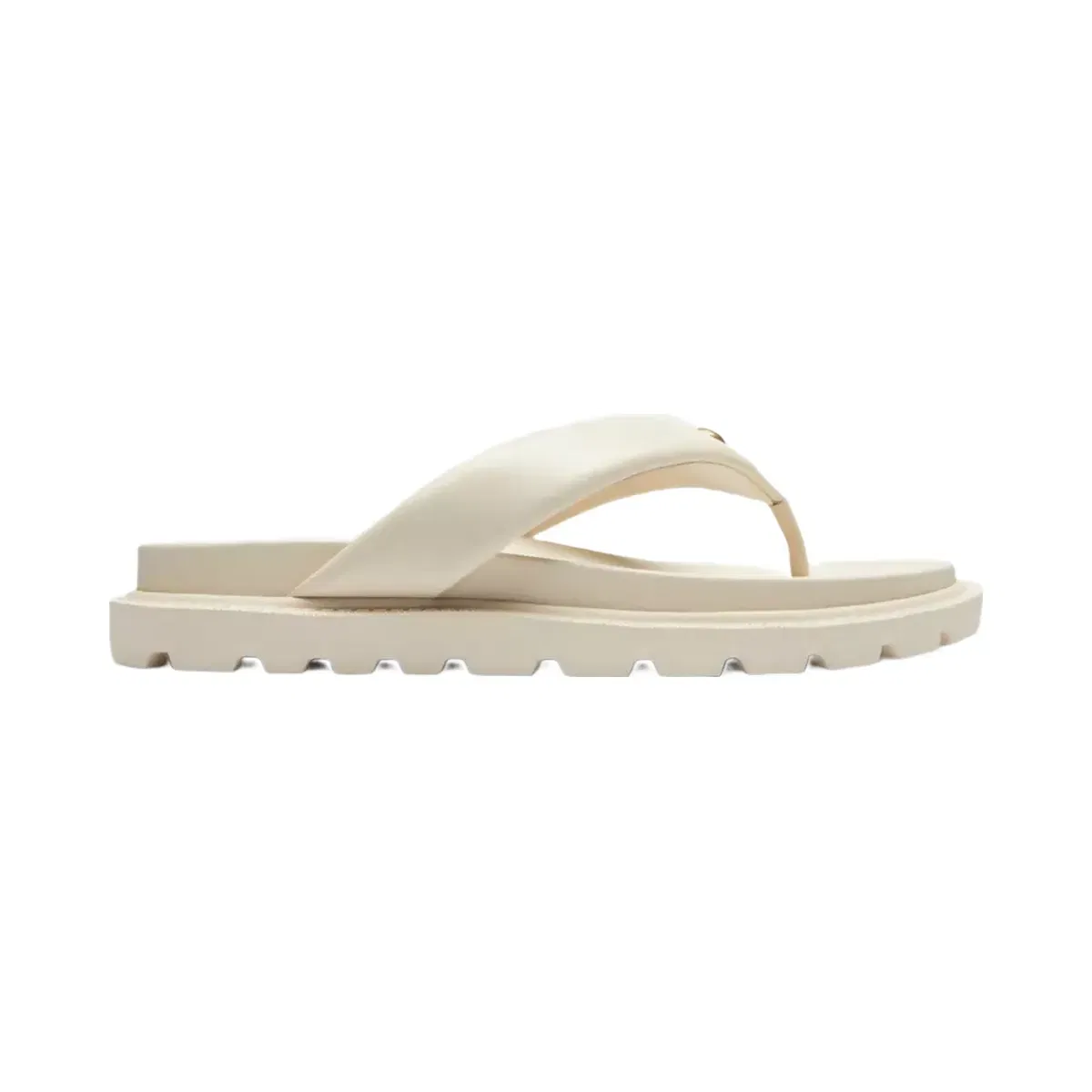 Coach Brynn Thong Sandal in Chalk