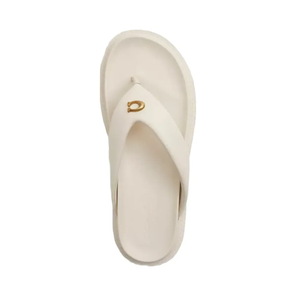 Coach Brynn Thong Sandal in Chalk