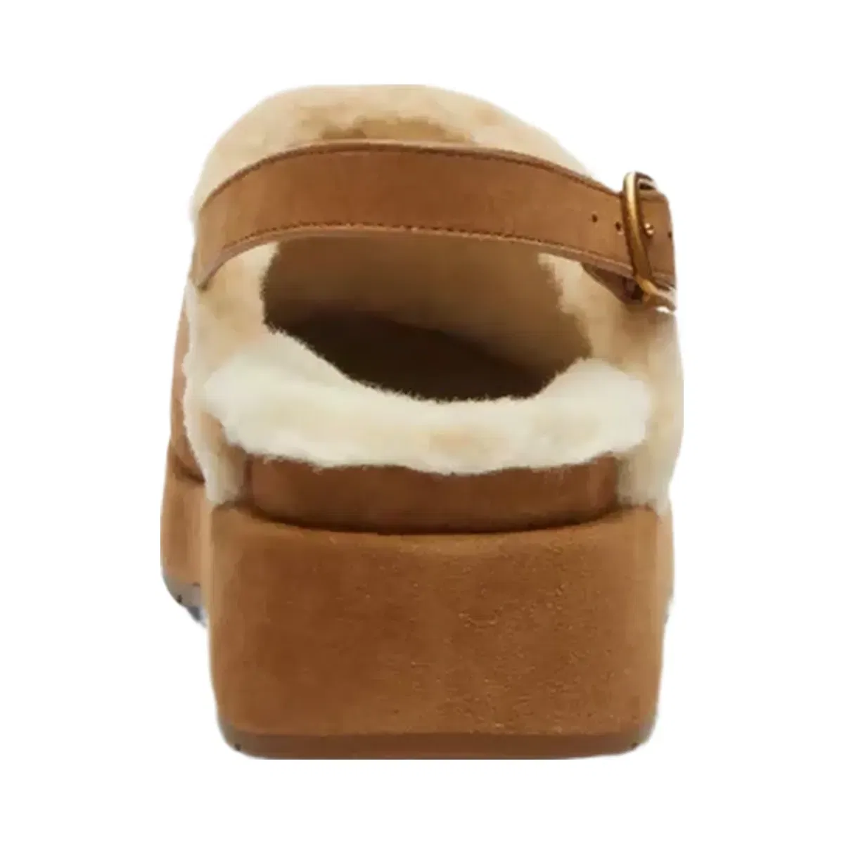 Coach Sculpted C Platform Clog in Coconut Natural