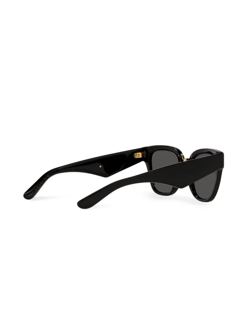 round-frame logo-plaque sunglasses