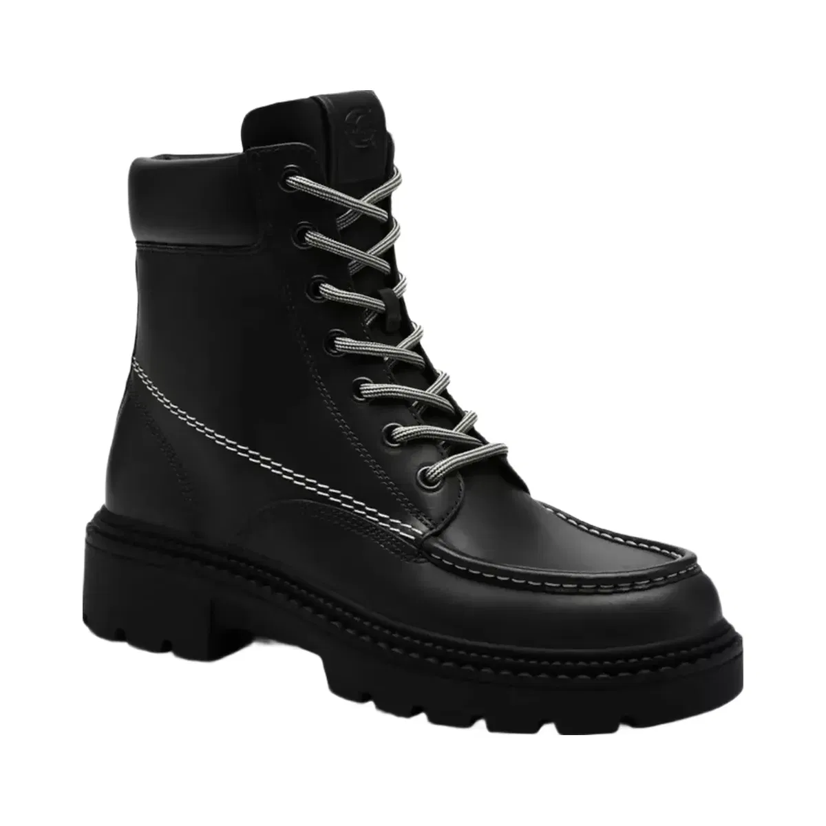 Coach Lug Sole Boot in Black