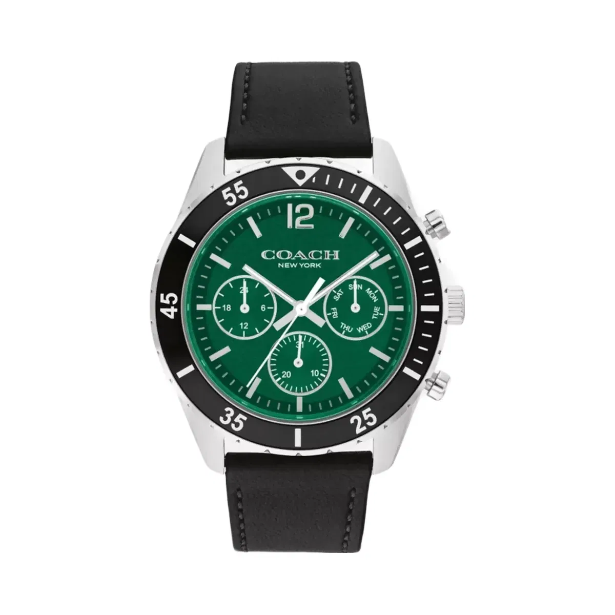 Coach Cole Watch, 44 Mm in Black