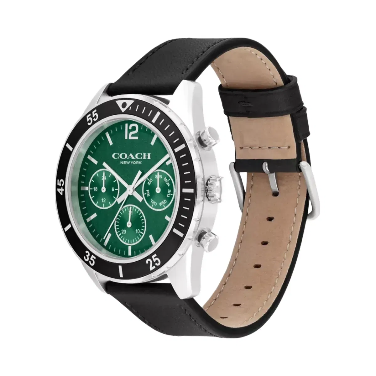 Coach Cole Watch, 44 Mm in Black