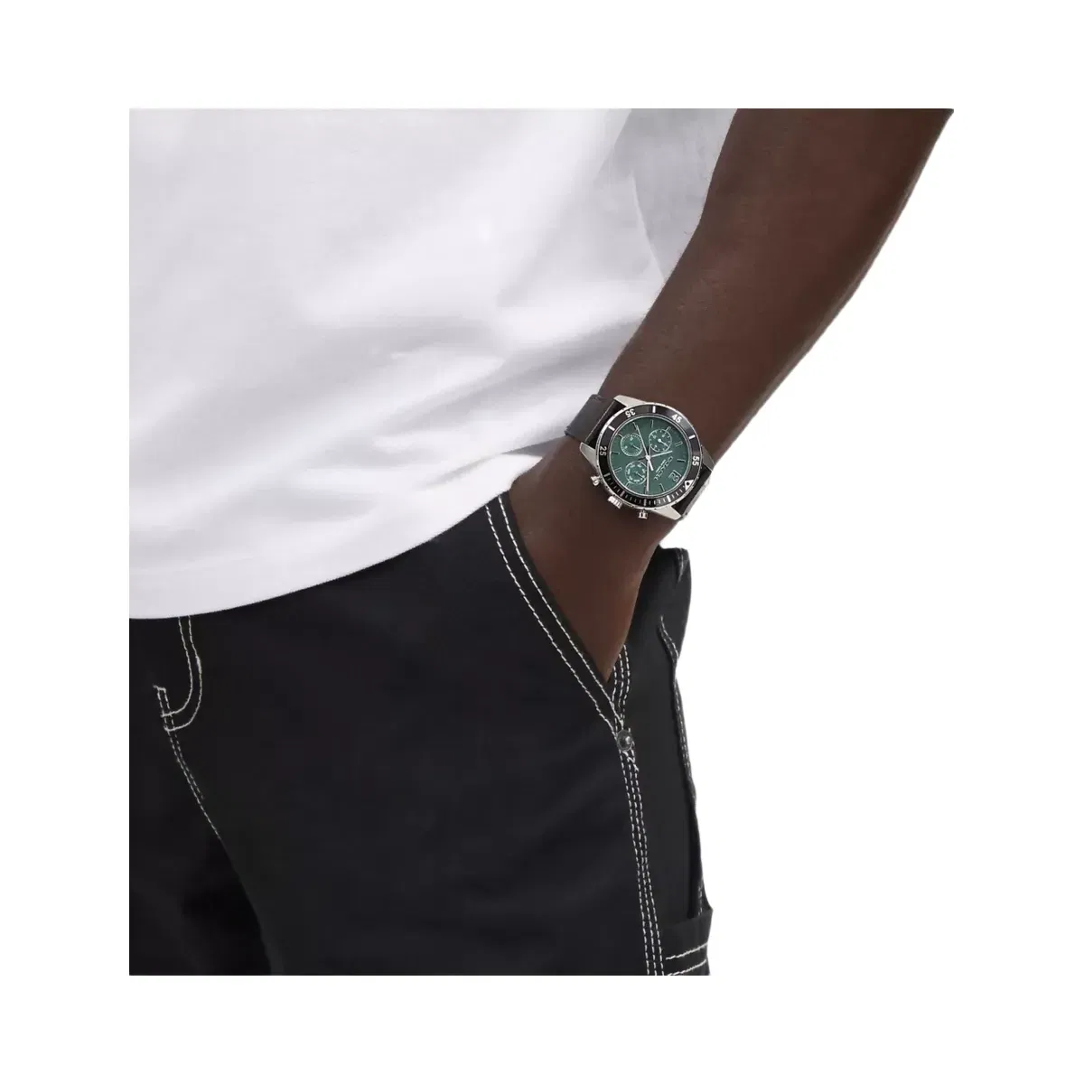 Coach Cole Watch, 44 Mm in Black