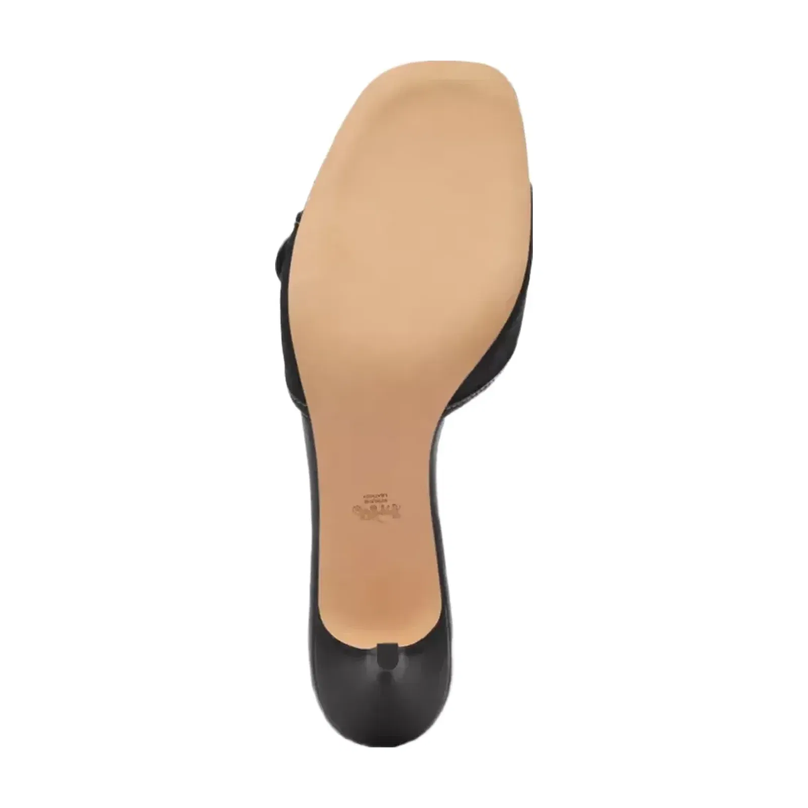 Coach Margot Sandal In Signature Jacquard in Black